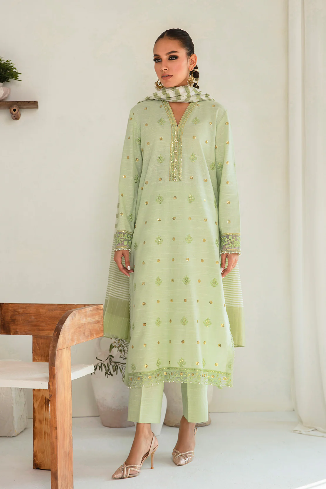 Shirt Trouser Dupatta - Image 2