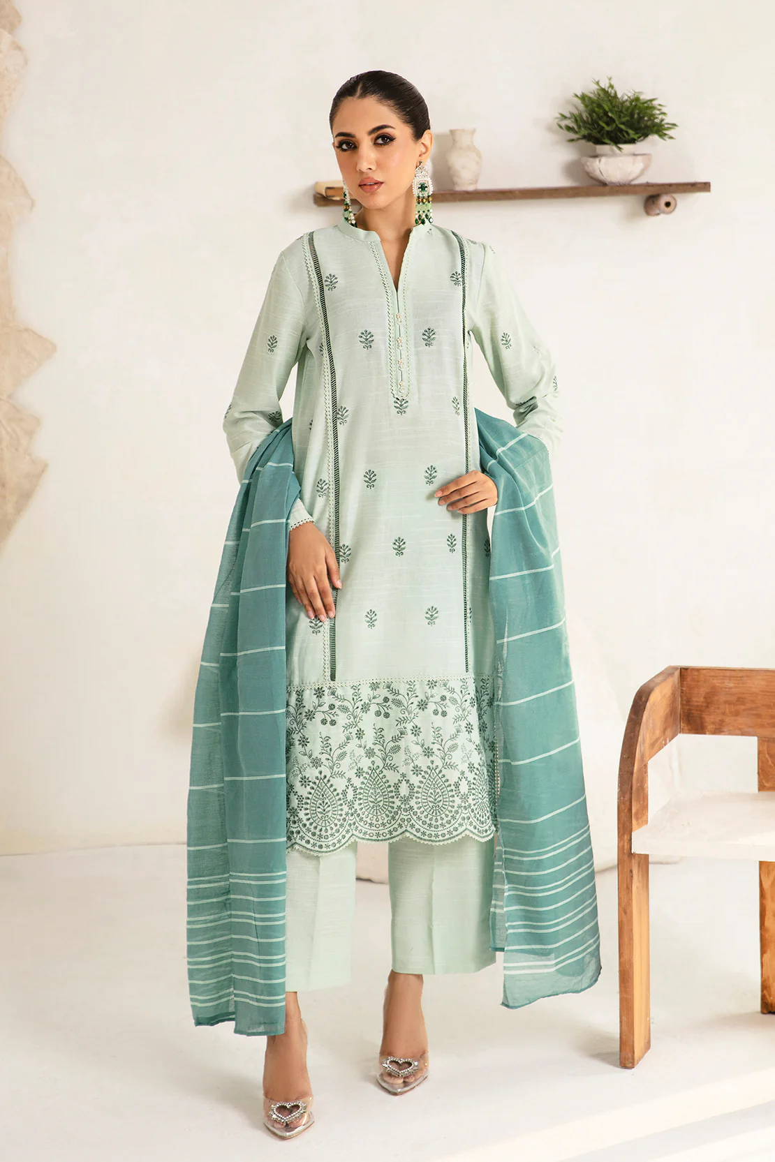 Shirt Trouser Dupatta - Image 2