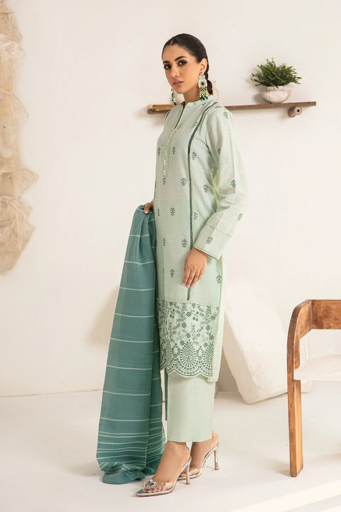 Shirt Trouser Dupatta - Image 3