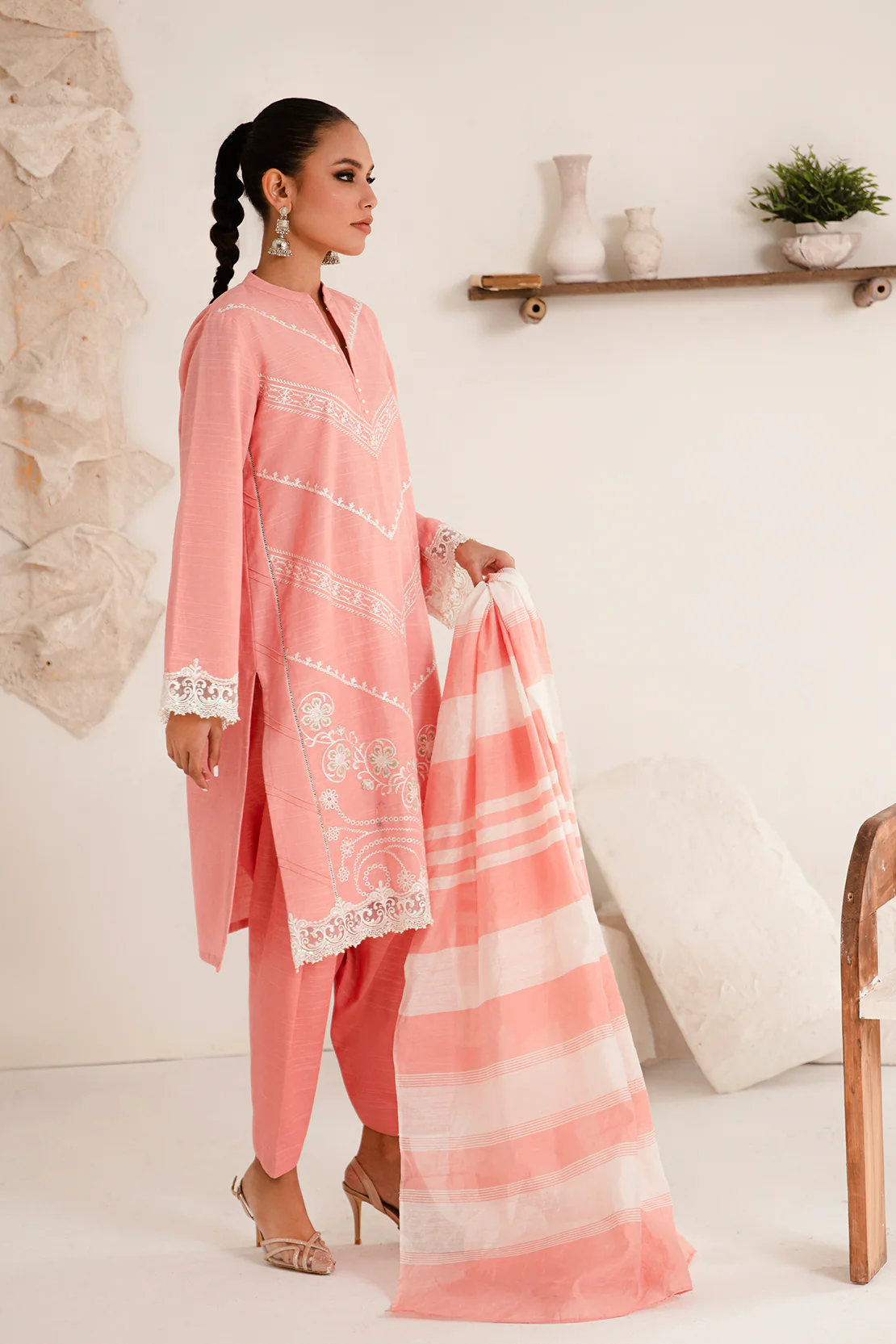 Shirt Trouser Dupatta - Image 4