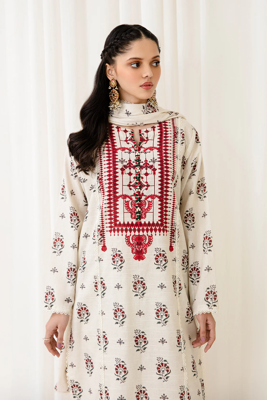 Shirt Trouser & Dupatta - Image 3