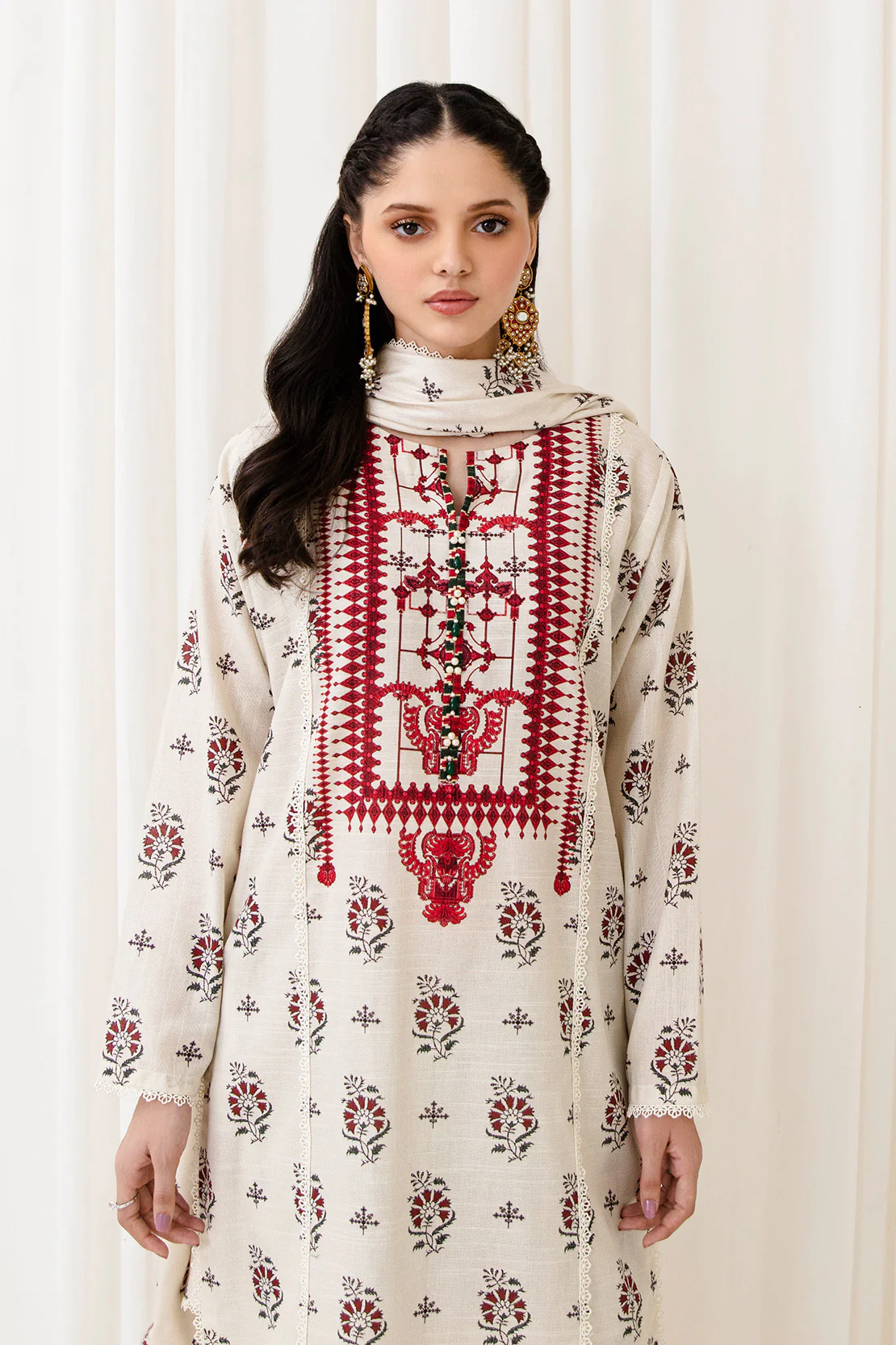 Shirt Trouser & Dupatta - Image 4