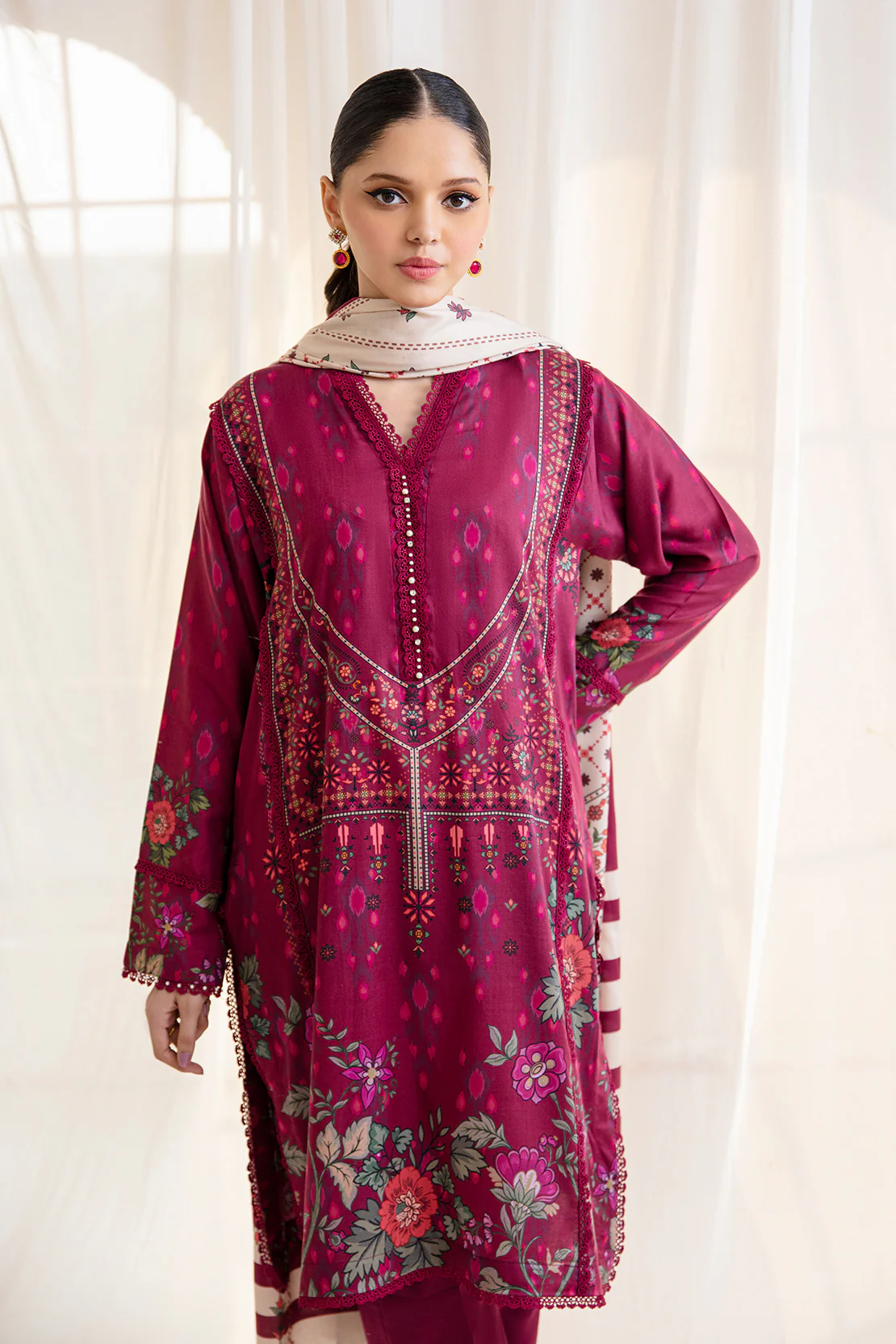 Shirt Trouser Dupatta - Image 2