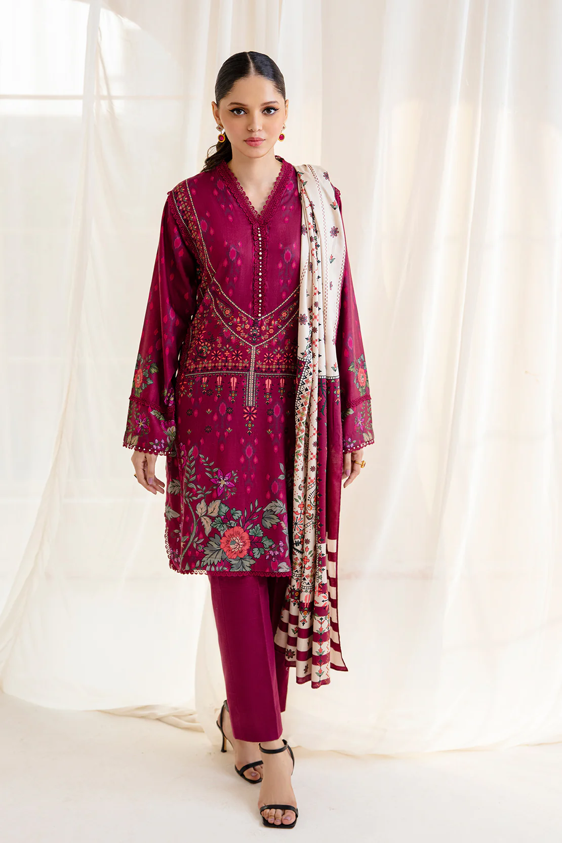 Shirt Trouser Dupatta - Image 3