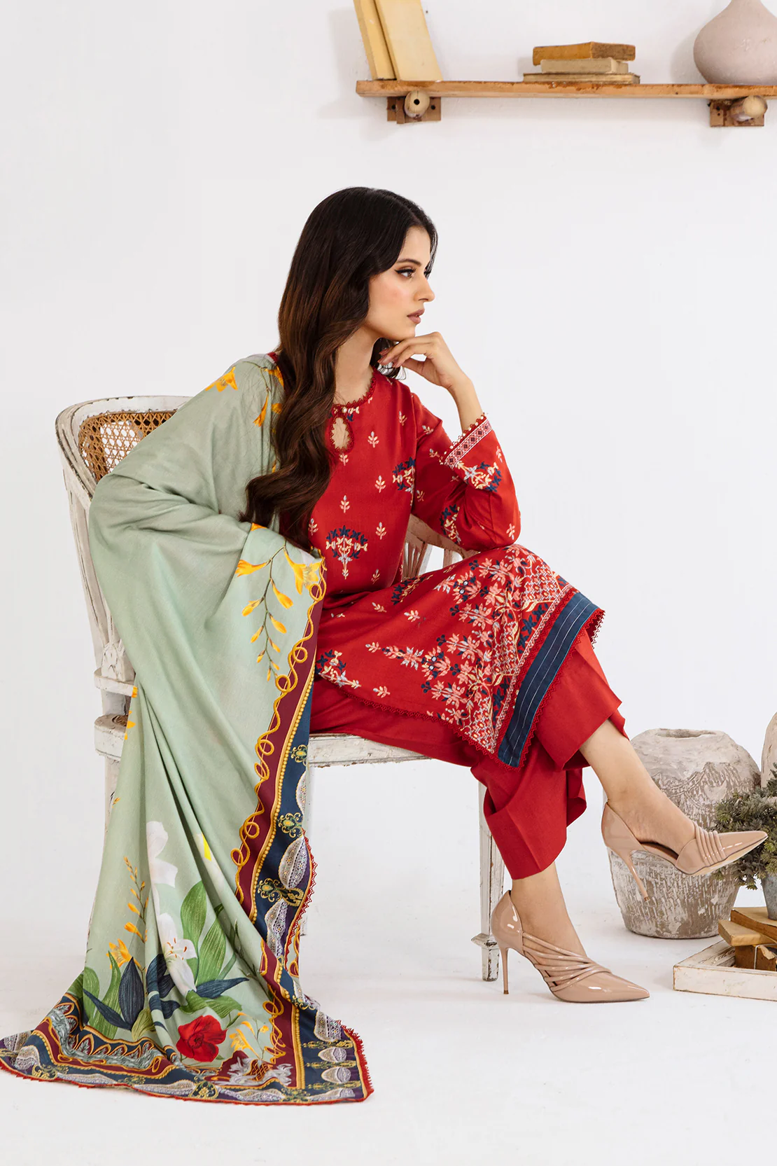 Shirt Trouser Dupatta - Image 3