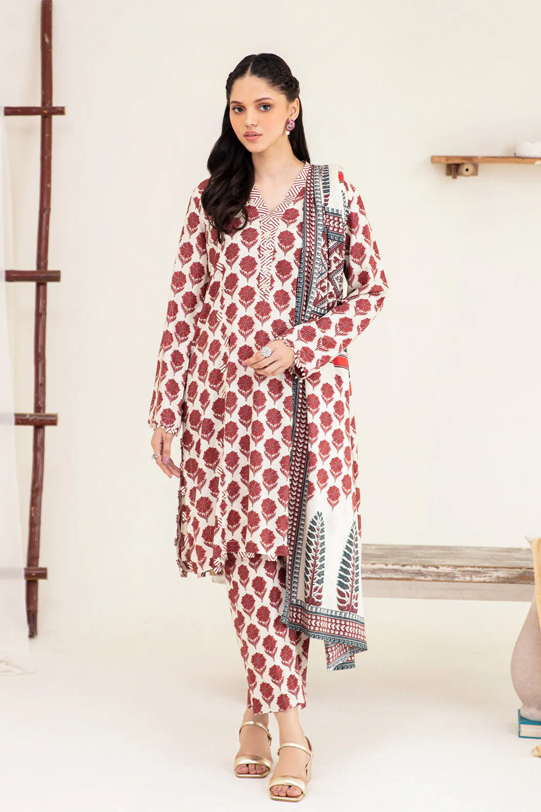 Shirt Trouser Dupatta - Image 2