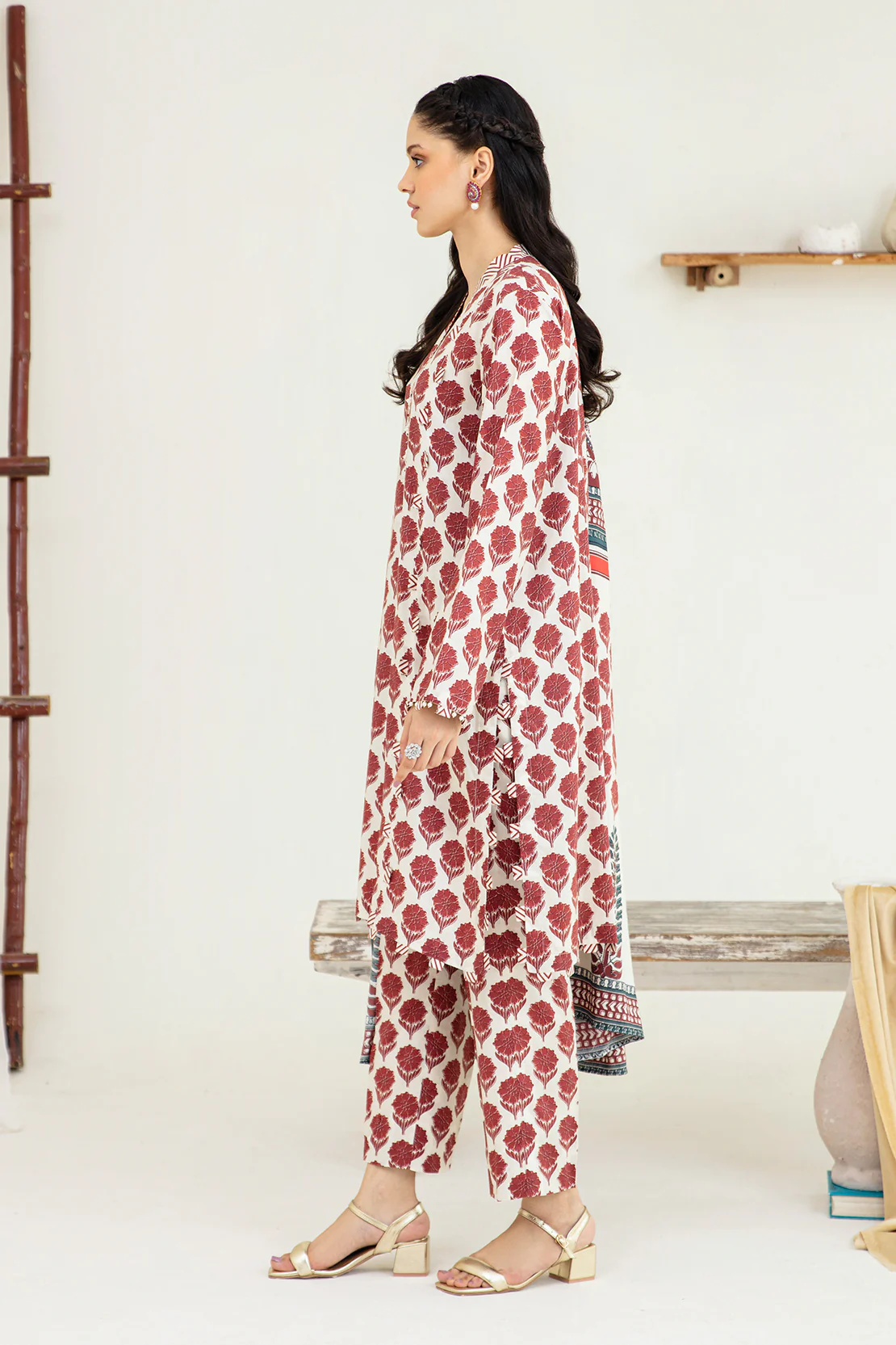 Shirt Trouser Dupatta - Image 3