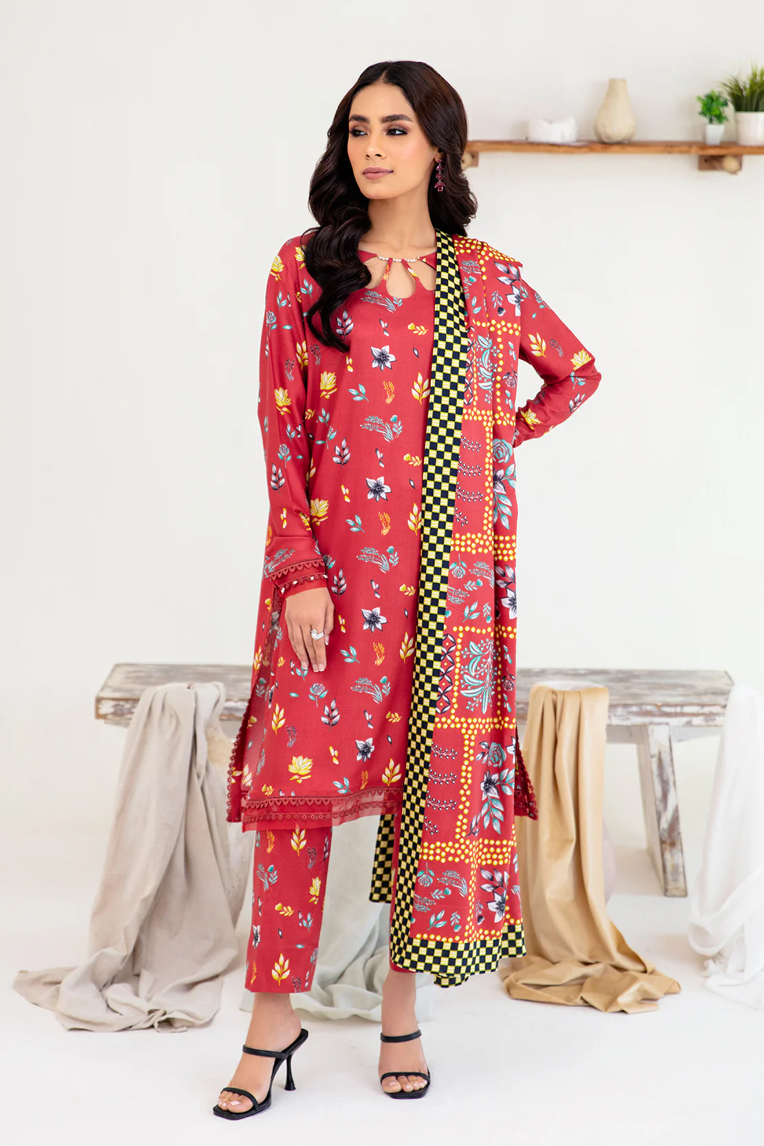 Shirt Trouser Dupatta - Image 2