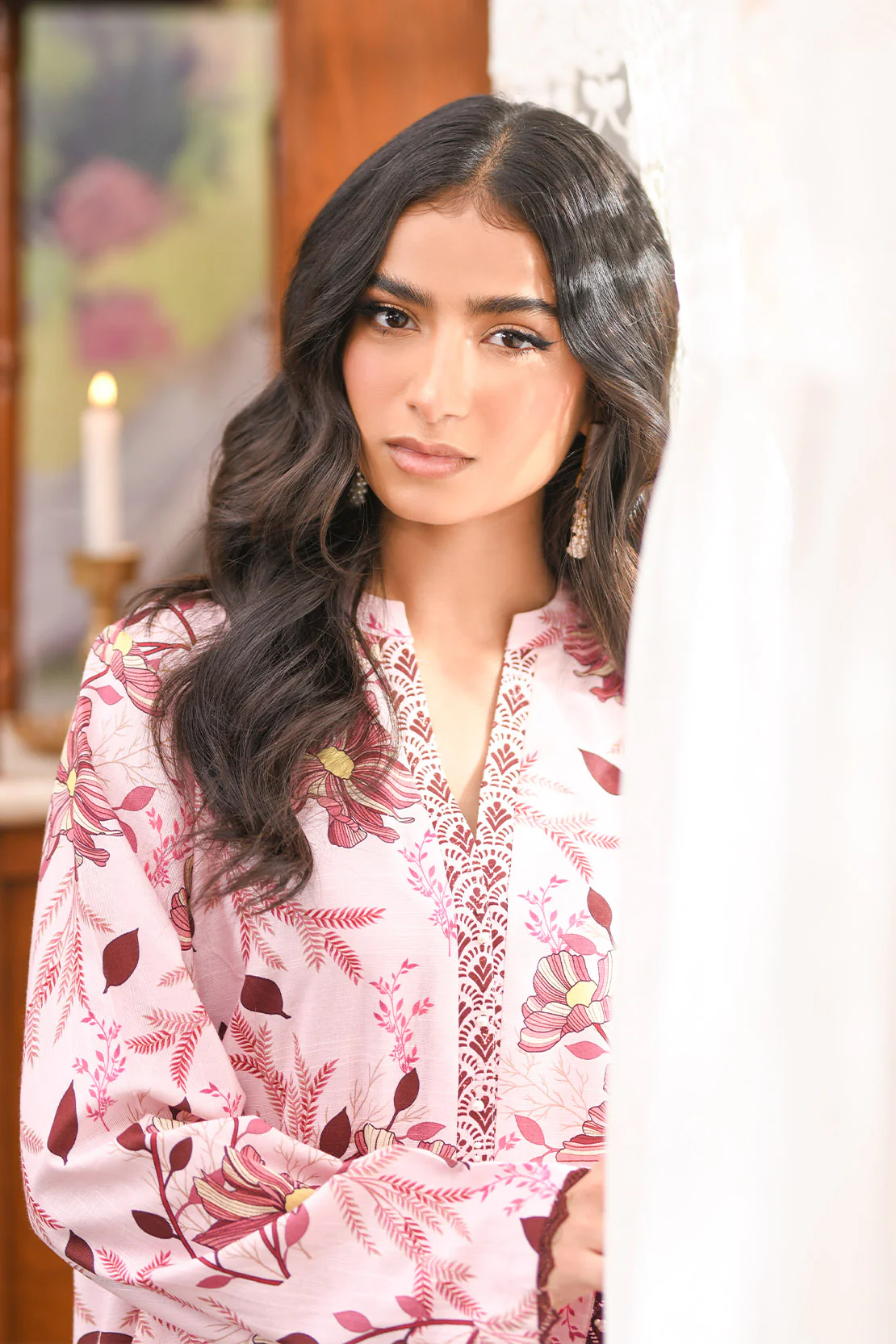 Printed - 2 Pc Khaddar Suit (Stitched) - Image 4