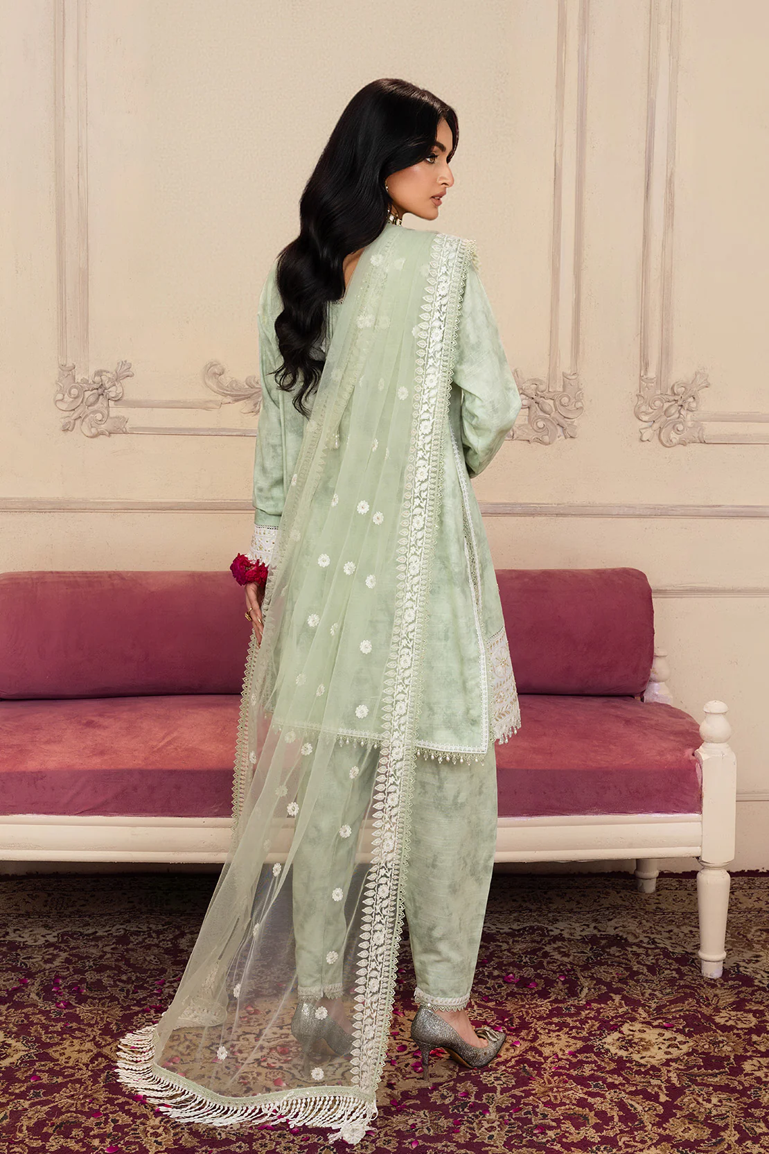 Premium - 3 Pc Khaddar Suit (RTW) - Image 8