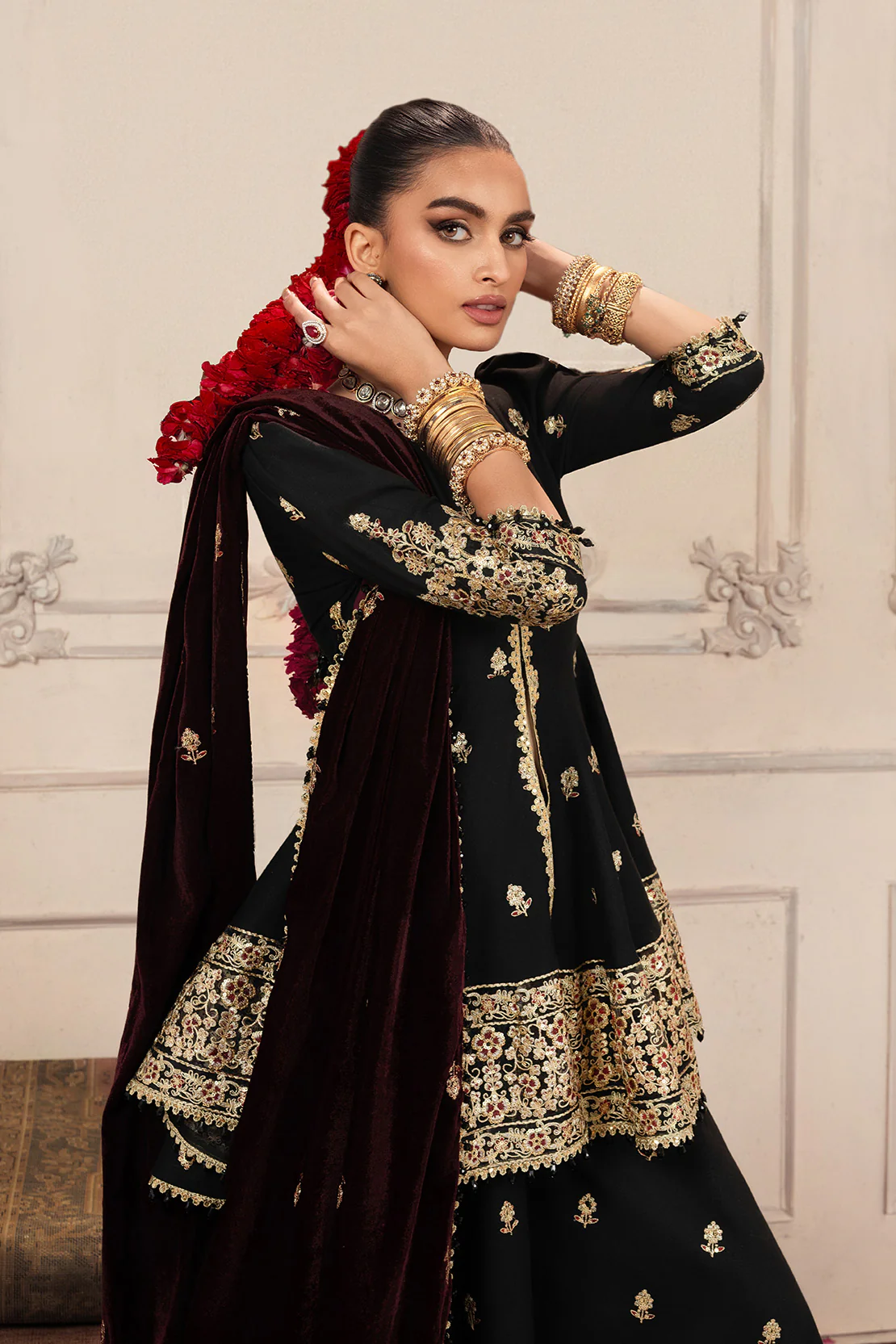 Premium Khaddar - 3 Pc Khaddar Suit - Image 2