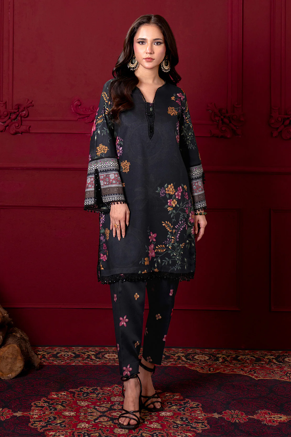 Printed - 2 Pc Linen Suit