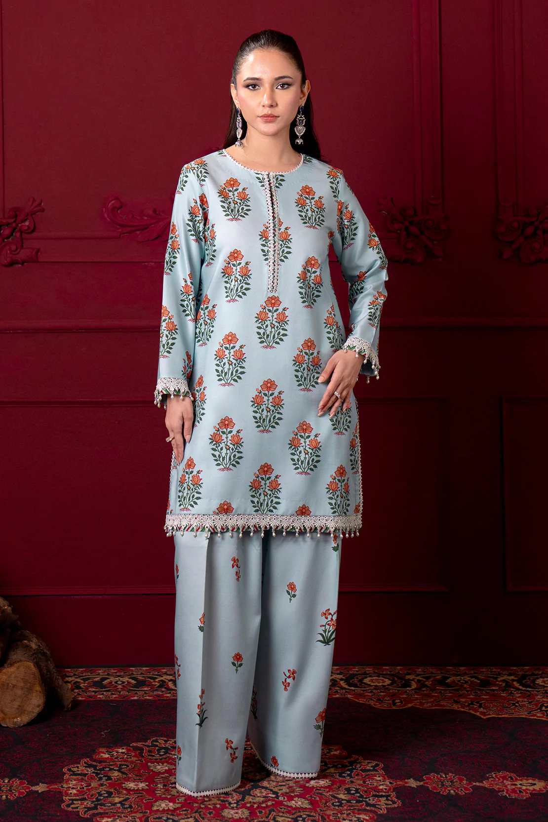 Printed - 2 Pc Linen Suit