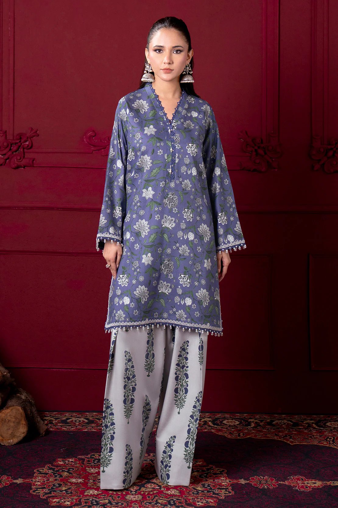 Printed - 2 Pc Linen Suit