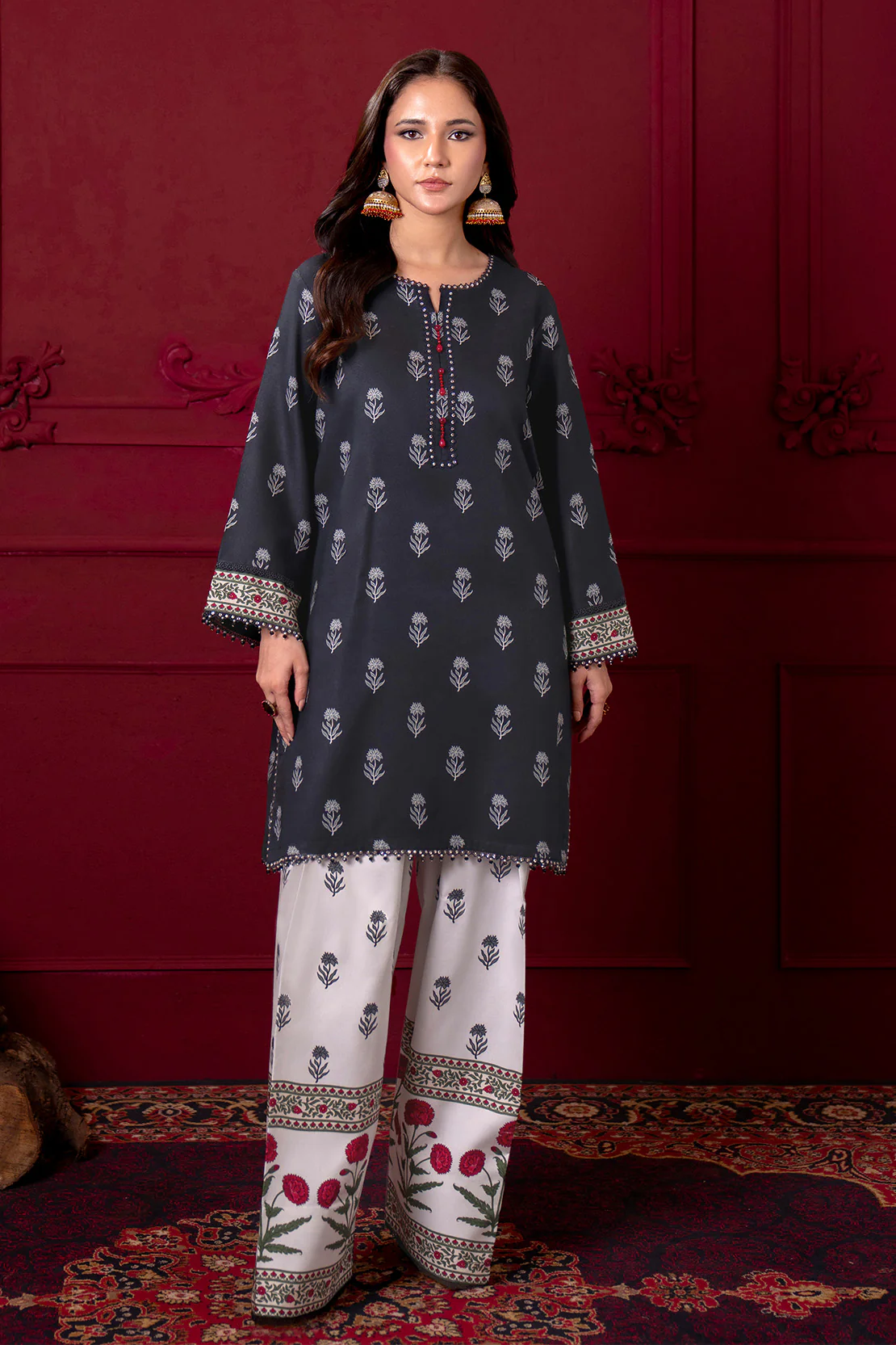 Printed - 2 Pc Linen Suit
