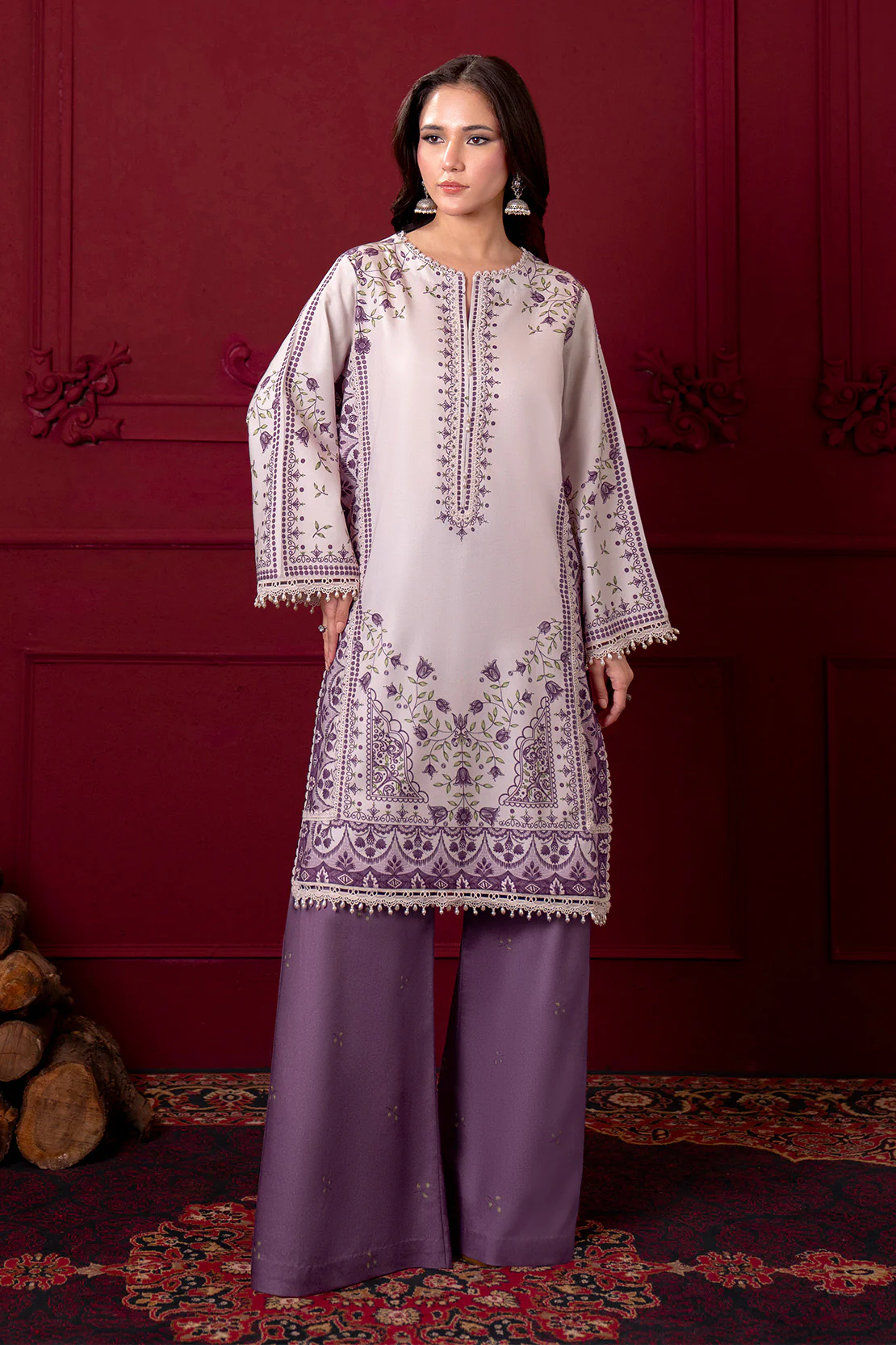Printed - 2 Pc Linen Suit