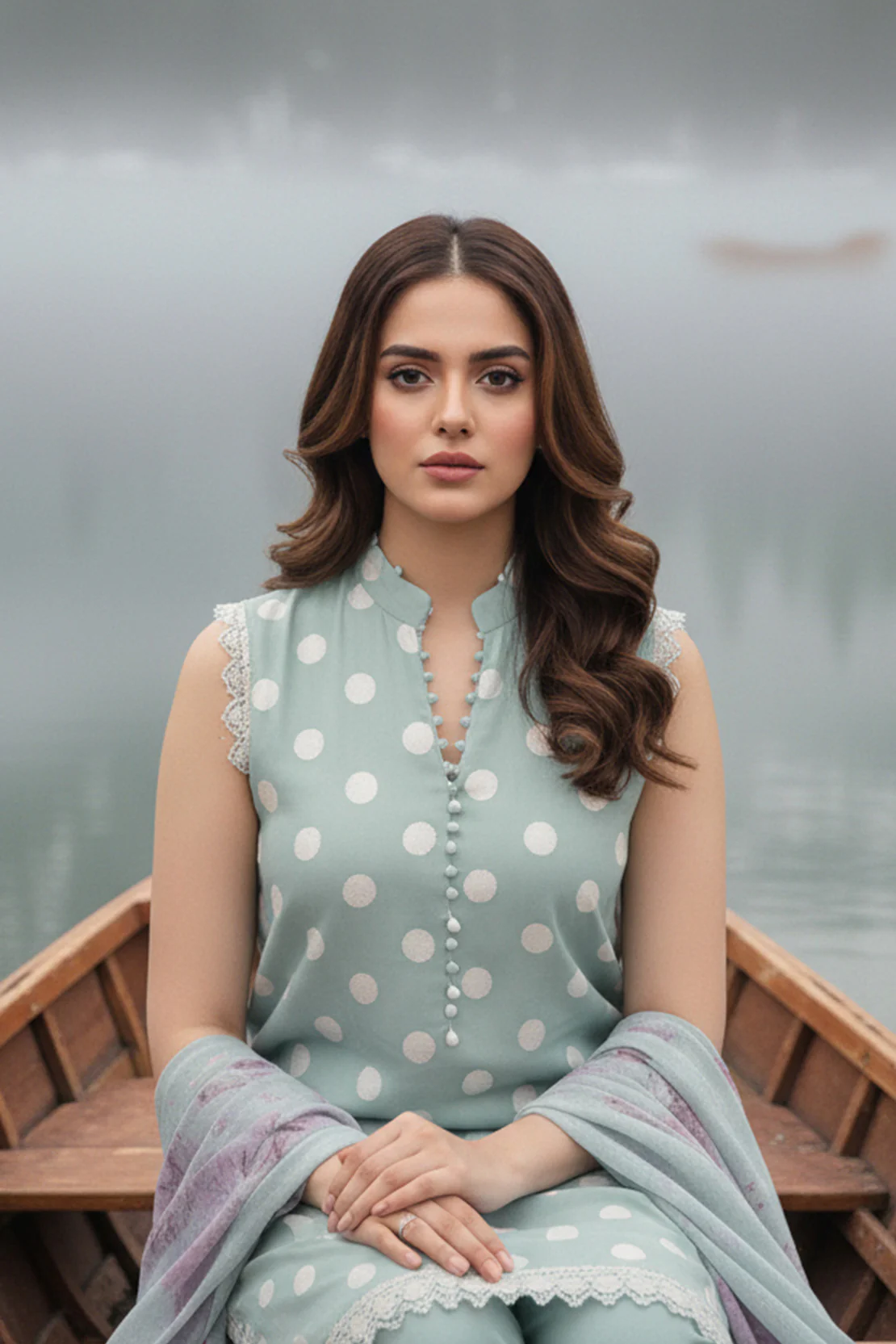 Embroidered - 2 Pc Karandi Suit - Image 4