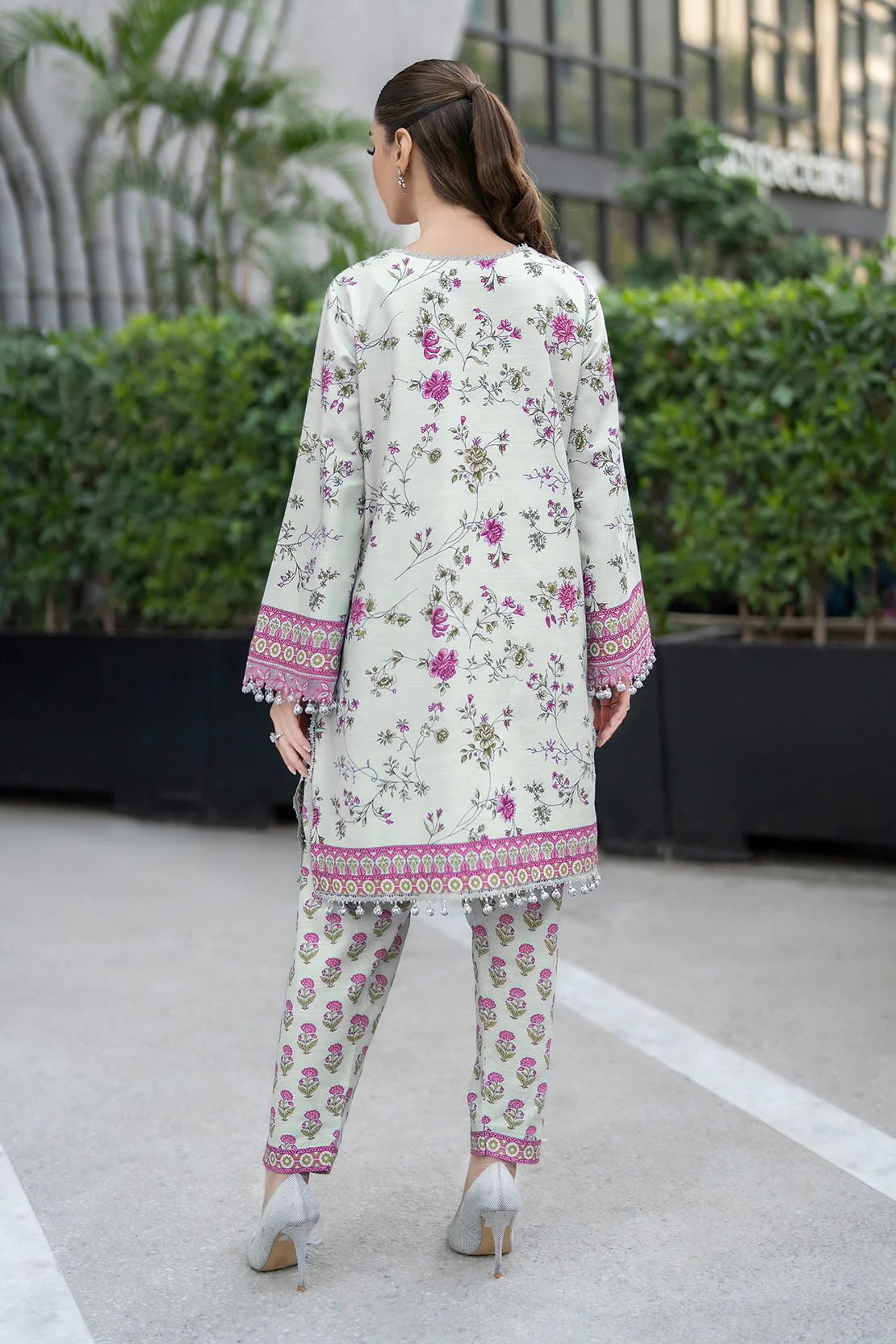Embroidered - 2 Pc Karandi Suit - Image 6