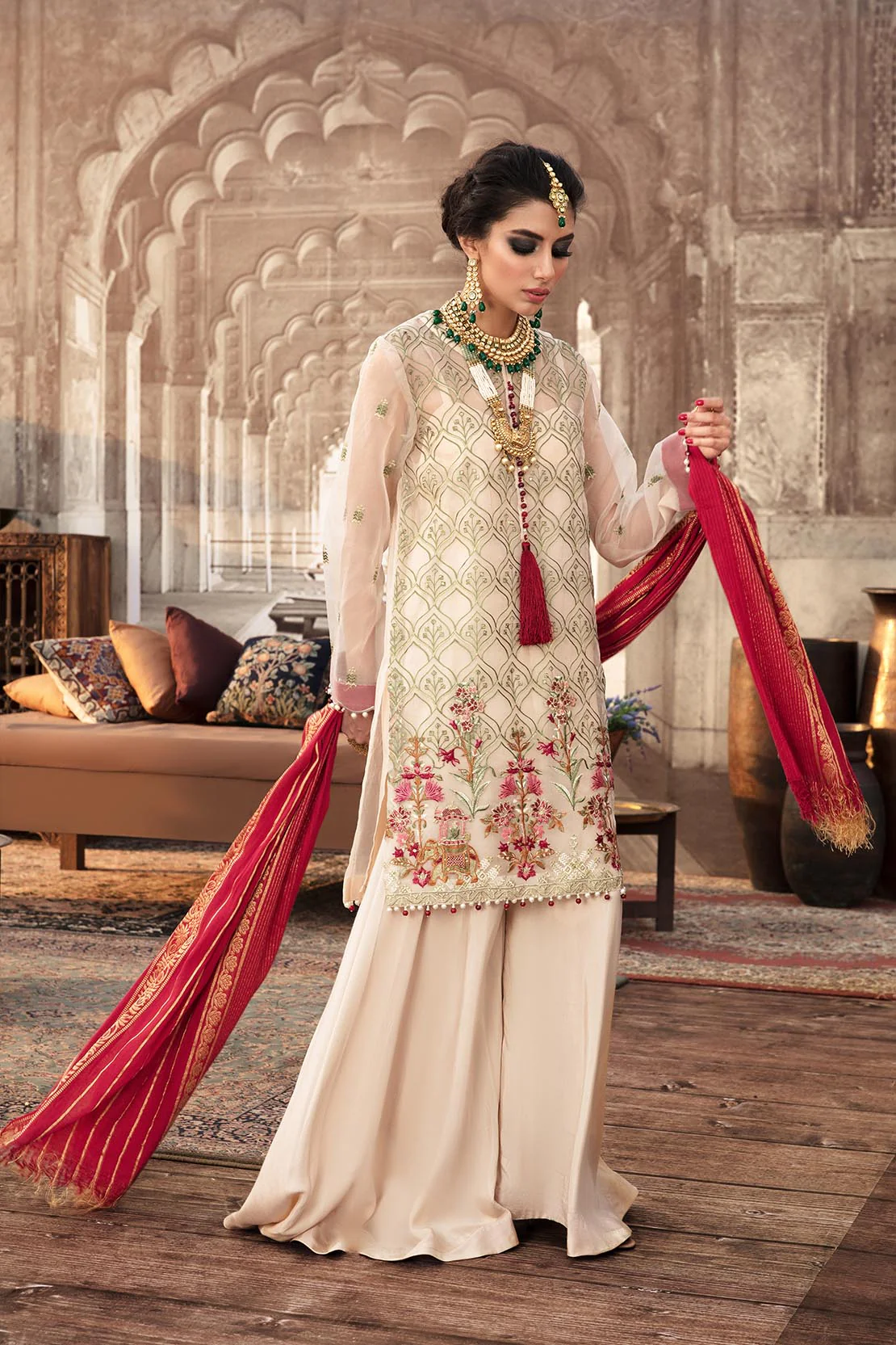 Shirt Trouser Dupatta - Image 3