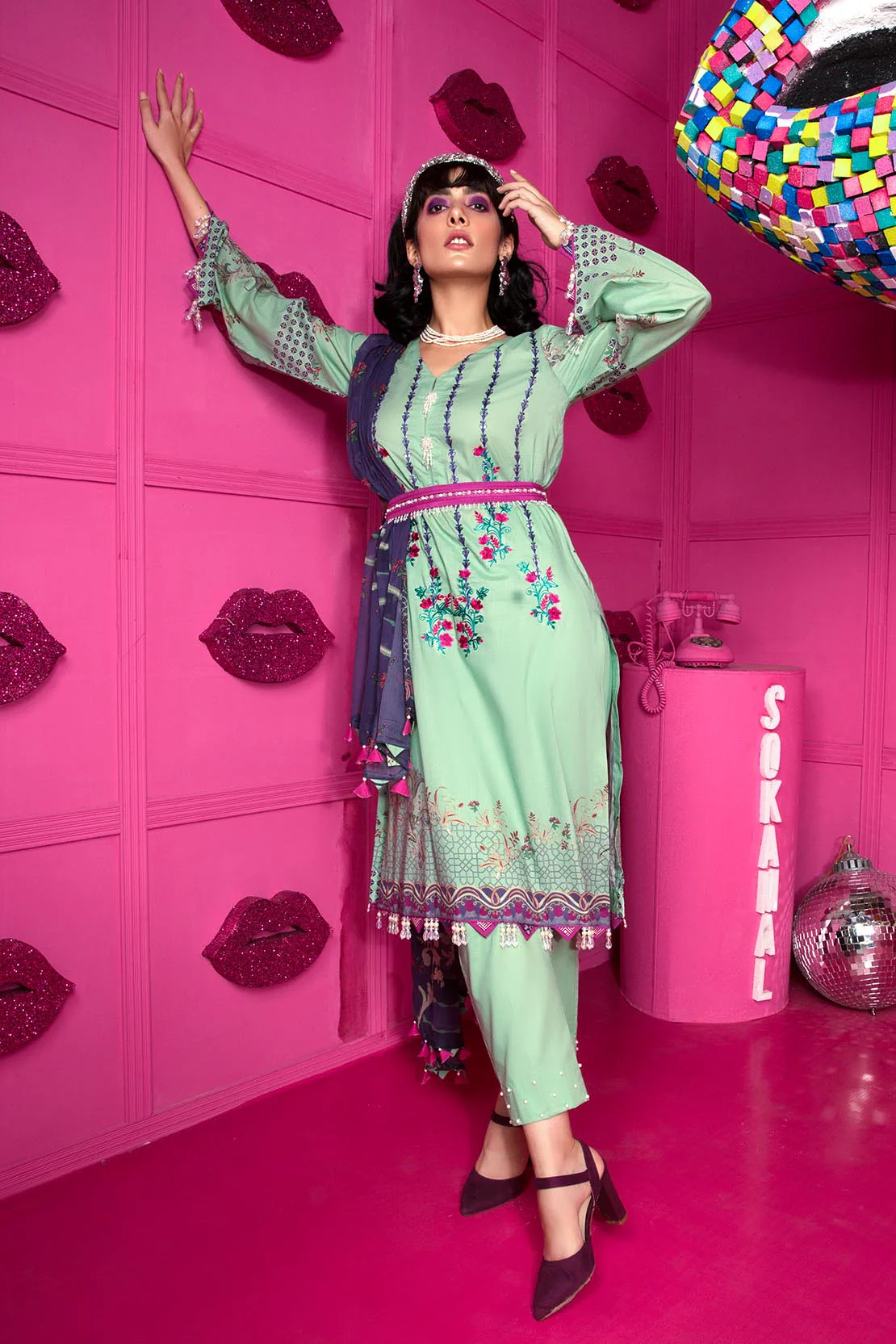 Shirt Trouser Dupatta - Image 3