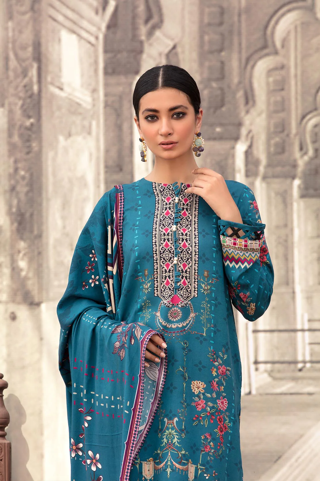 Shirt Trouser Dupatta - Image 3