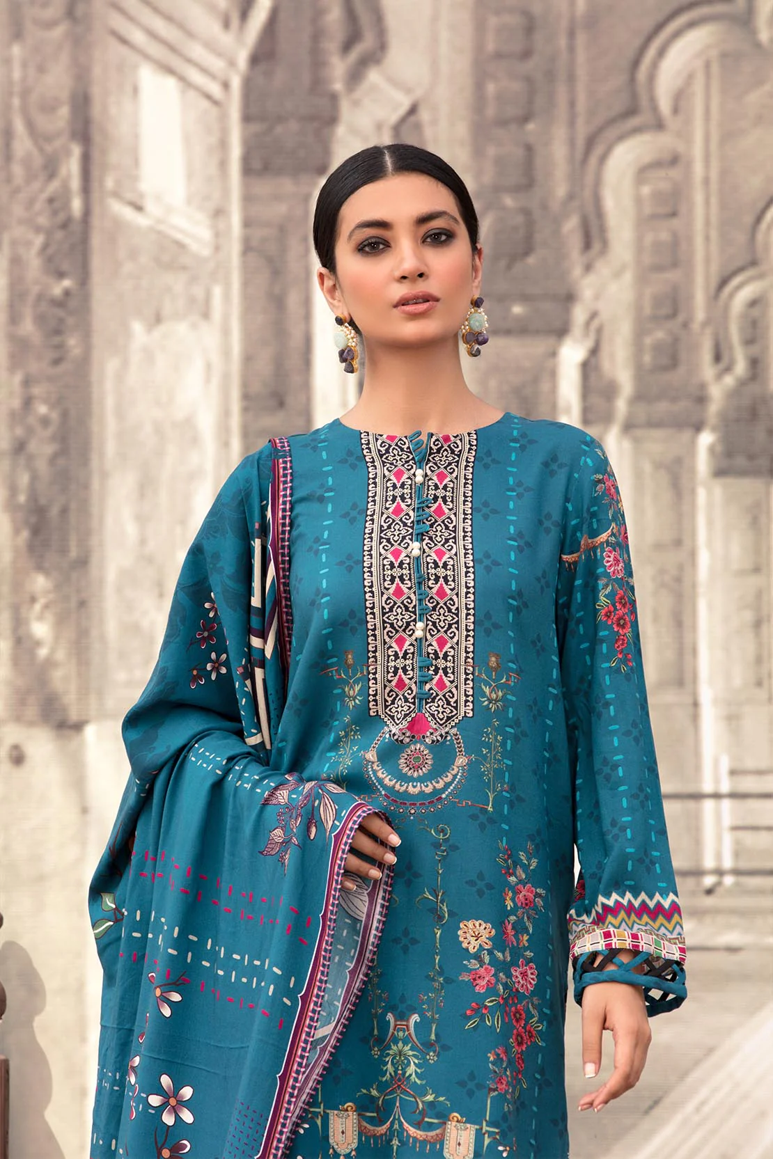 Shirt Trouser Dupatta - Image 4