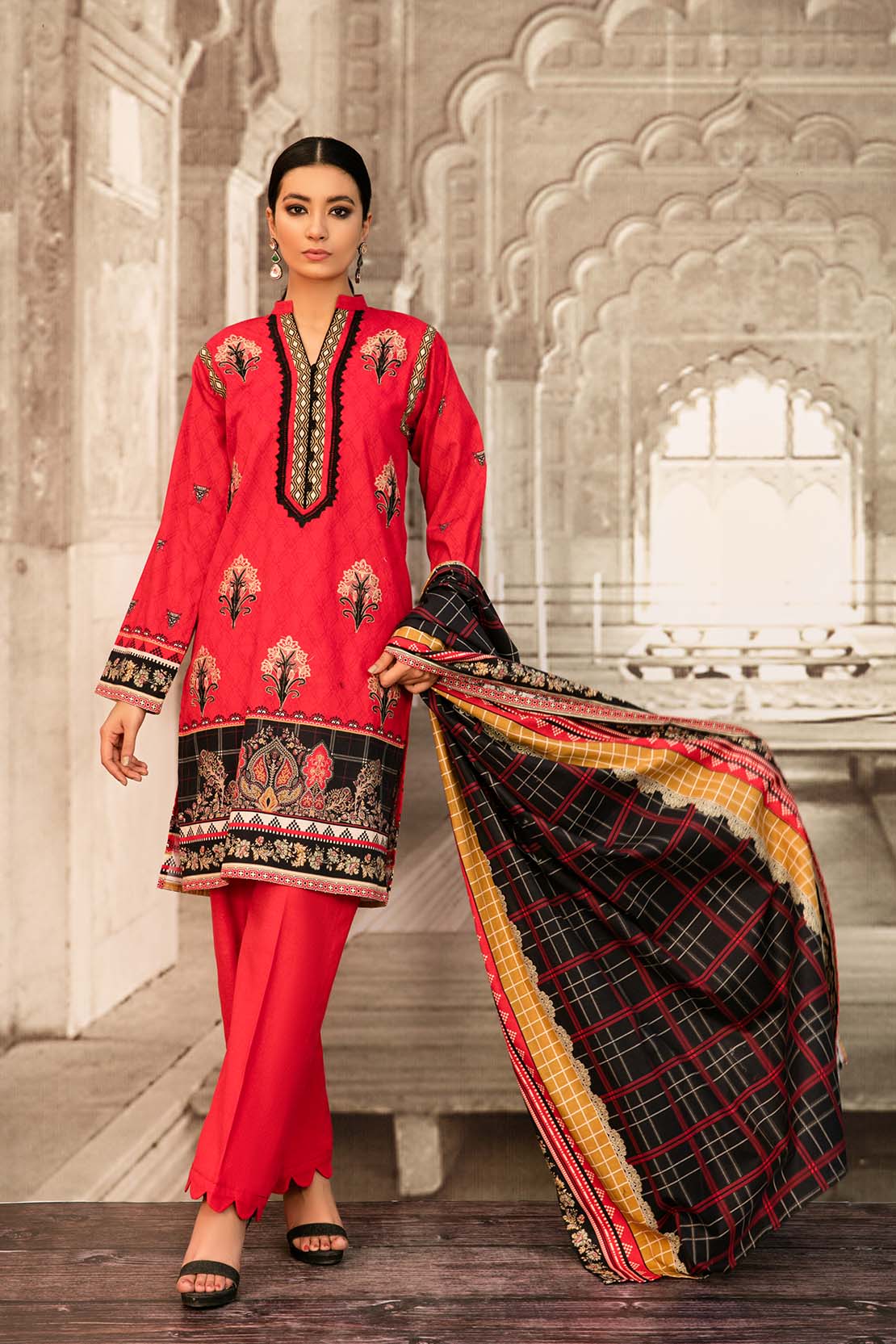 Shirt Trouser Dupatta - Image 3