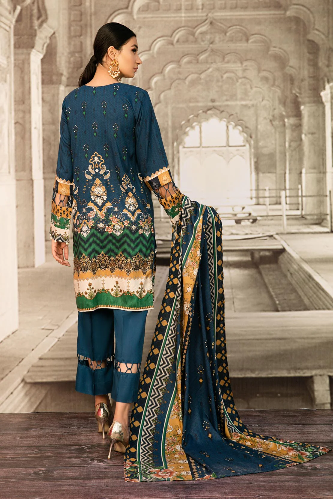 Shirt Trouser Dupatta - Image 2