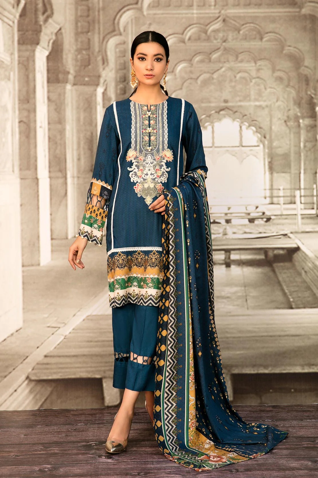 Shirt Trouser Dupatta - Image 3