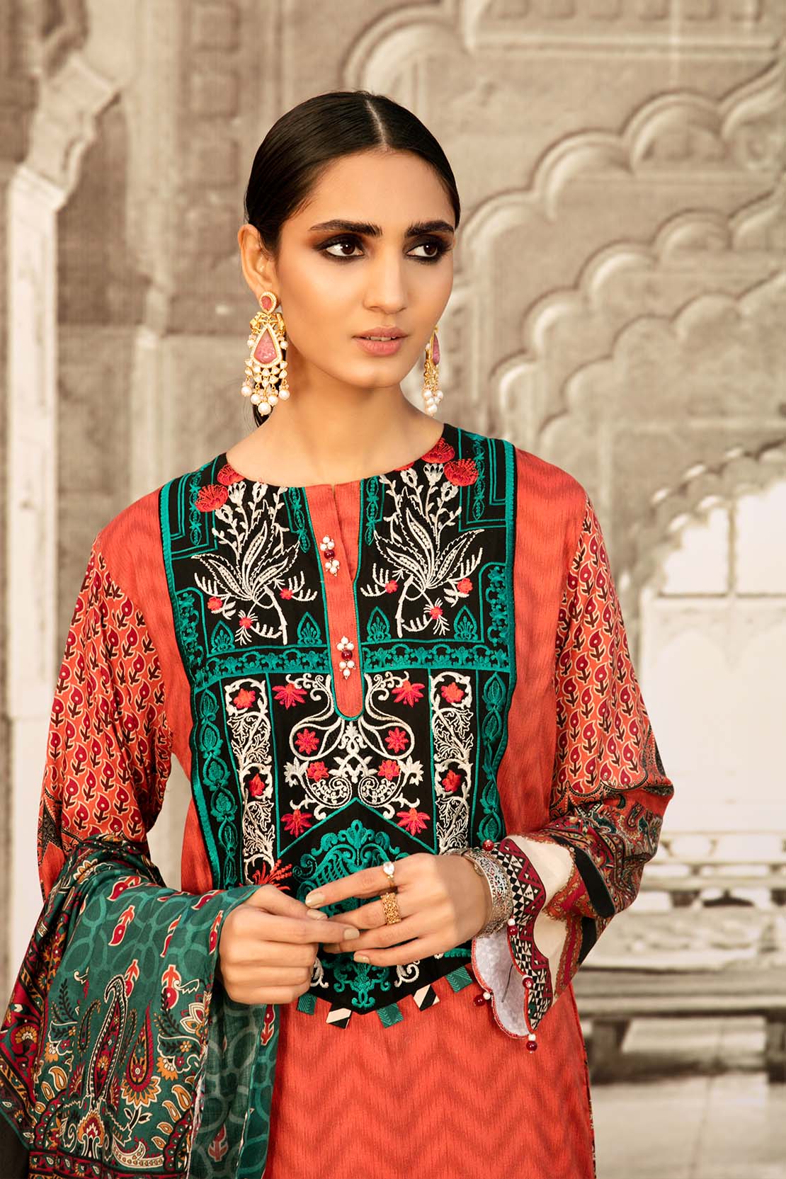 Shirt Trouser Dupatta - Image 4