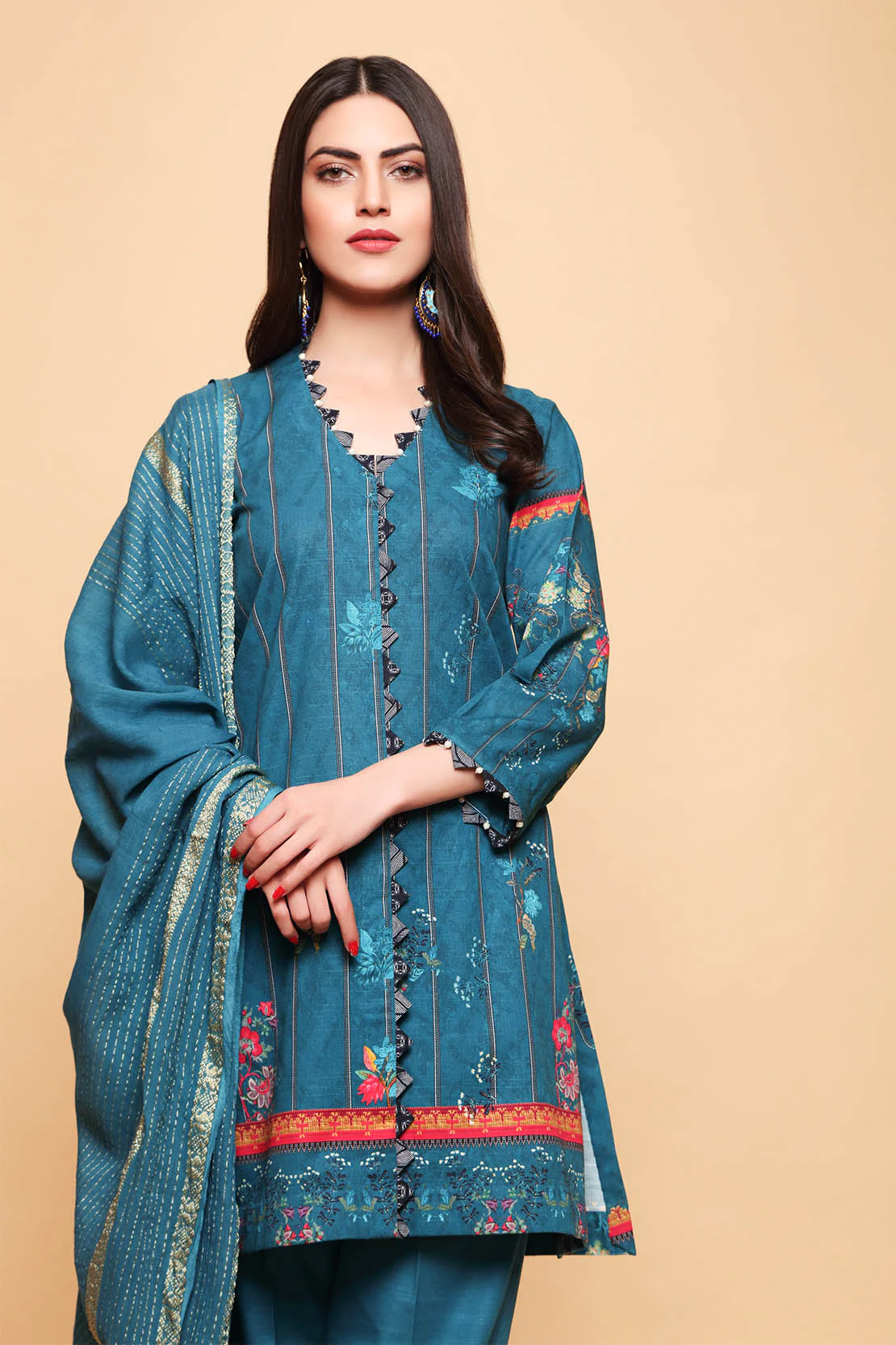 Shirt Trouser Dupatta - Image 2