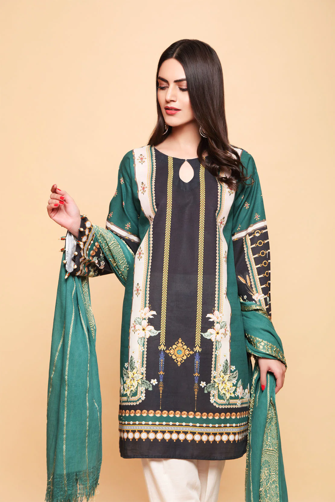 Shirt Trouser Dupatta - Image 2