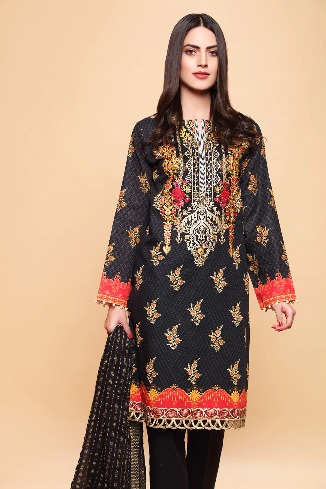 Shirt Trouser Dupatta - Image 2