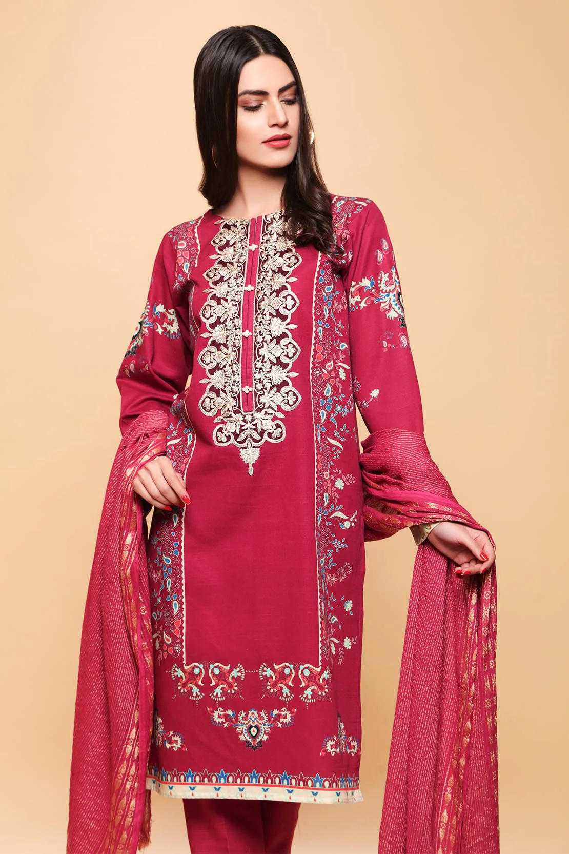 Shirt Trouser Dupatta - Image 2