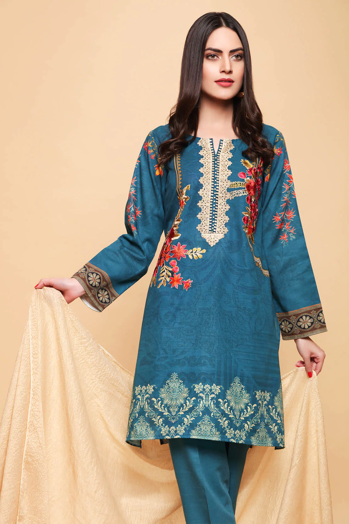 Shirt Trouser Dupatta - Image 2