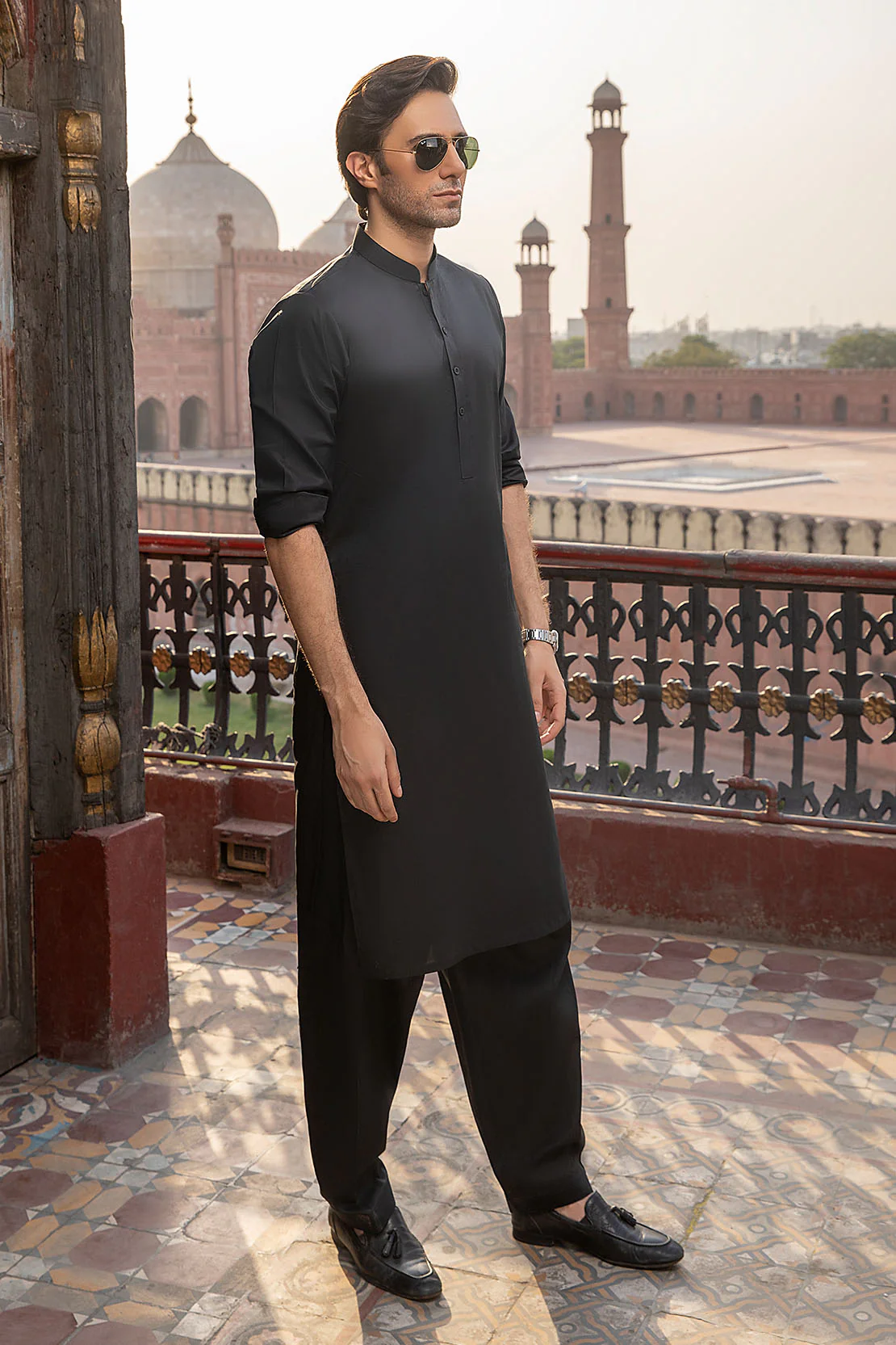LM-1492 Suit Black - Image 4