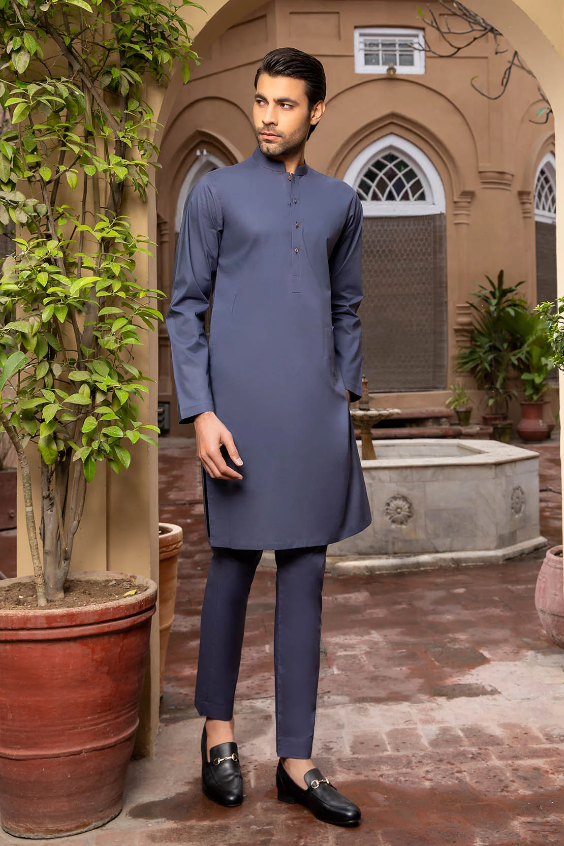 LM-1493 Suit Turquoise