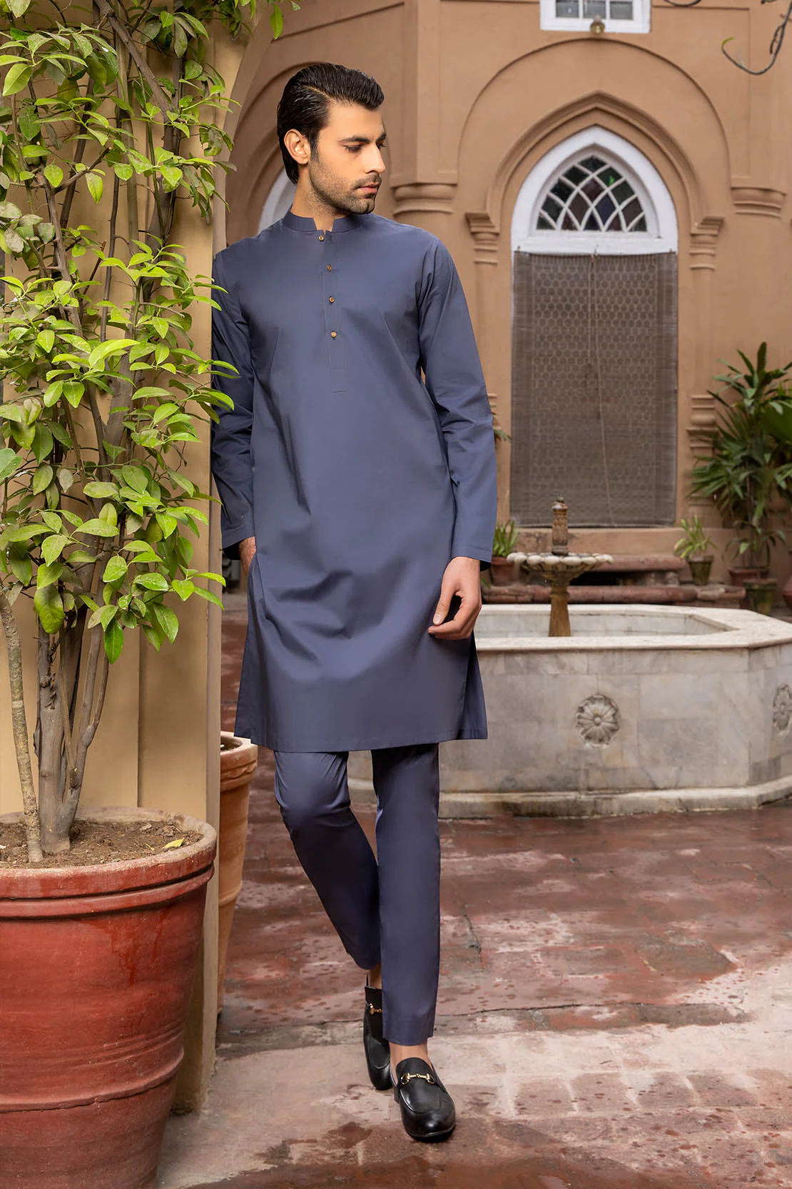 LM-1493 Suit Turquoise - Image 2