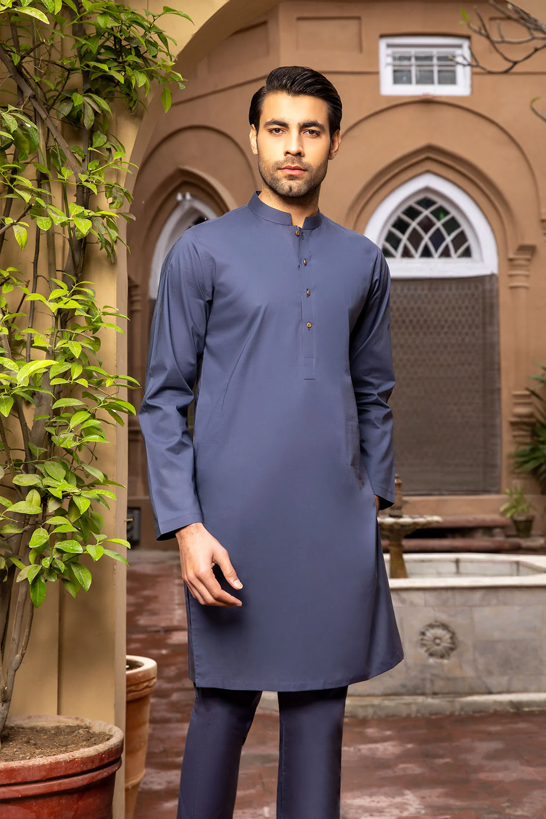 LM-1493 Suit Turquoise - Image 4