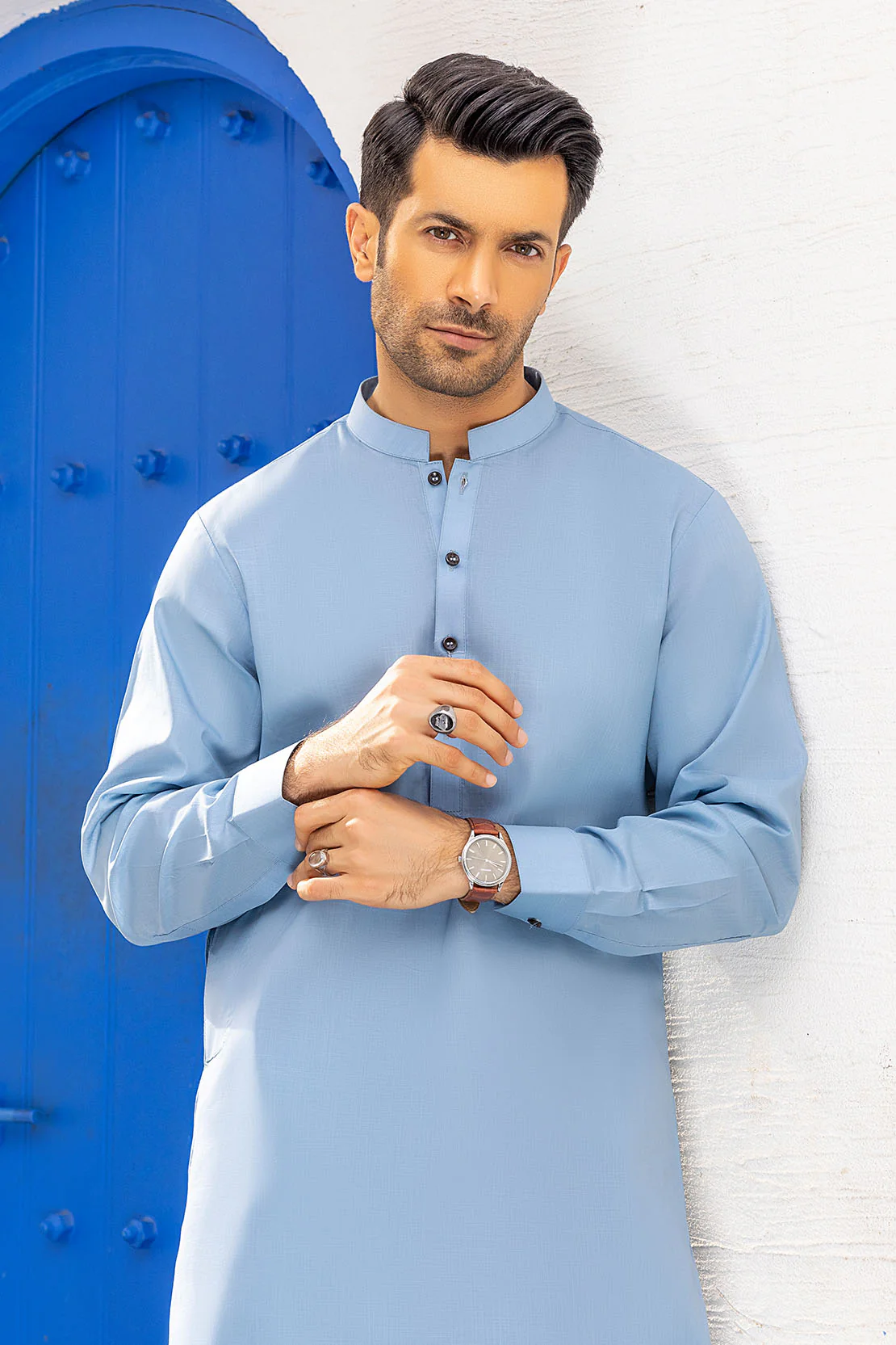LM-1518 Suit Light Blue - Image 6