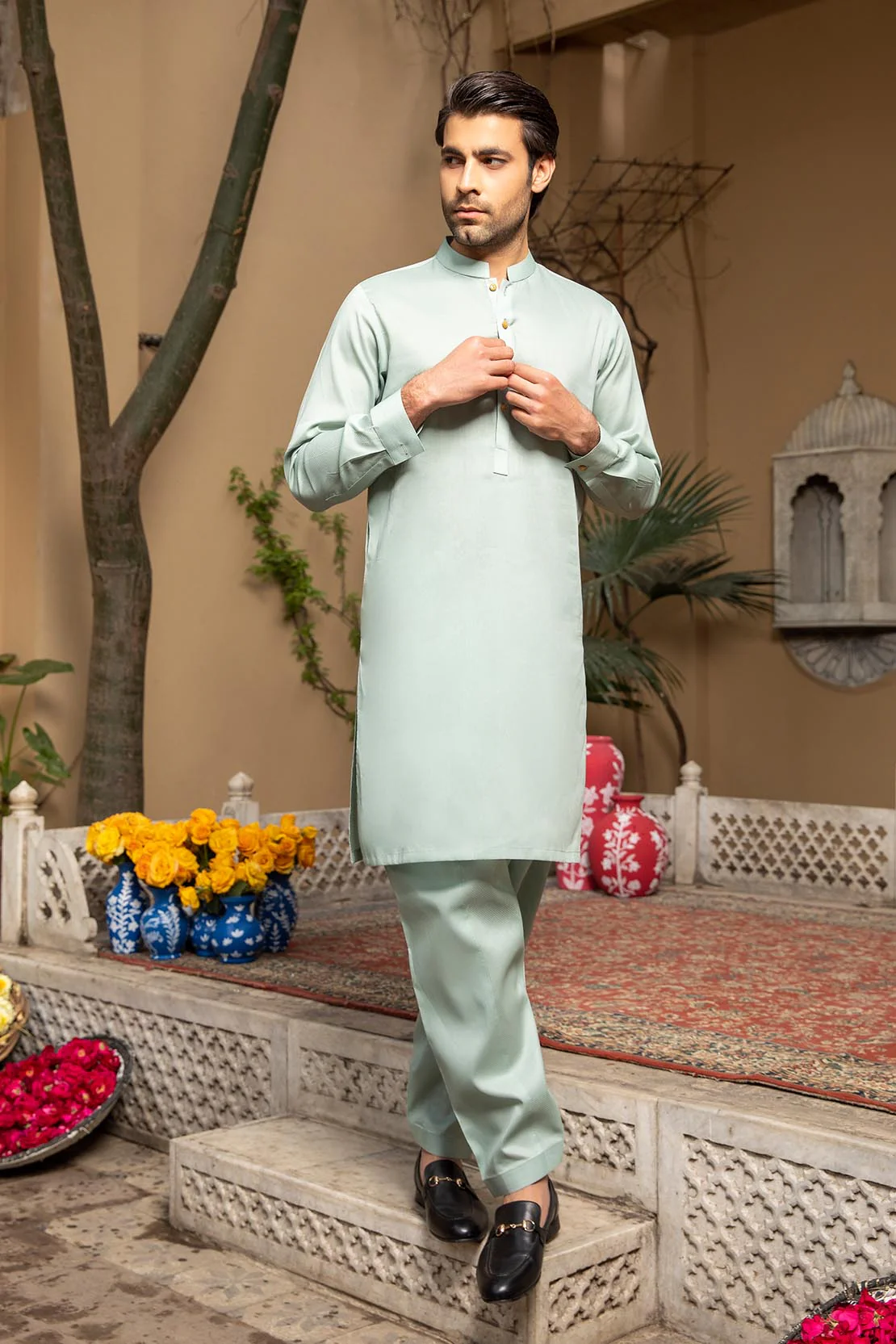 PM-1494 Suit Light Green - Image 2