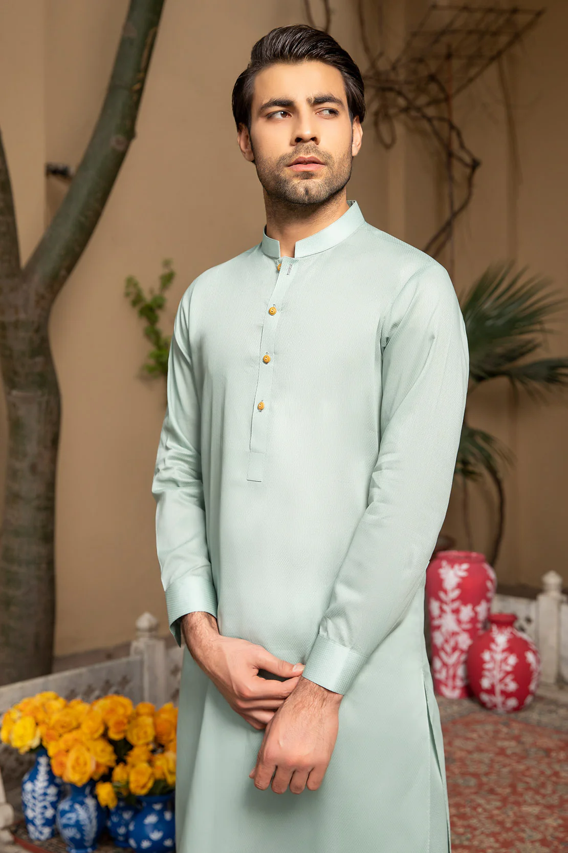 PM-1494 Suit Light Green - Image 4