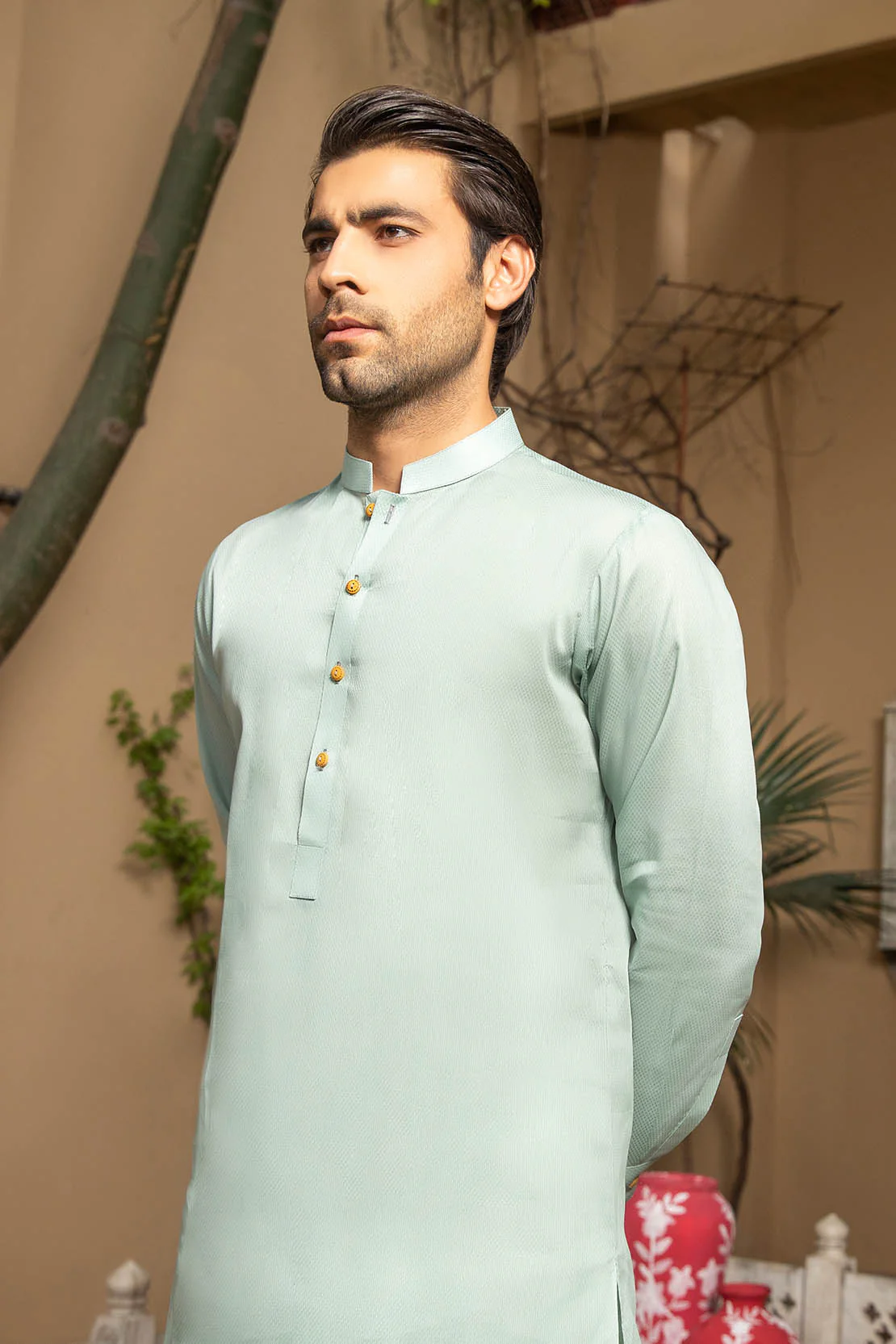 PM-1494 Suit Light Green - Image 5