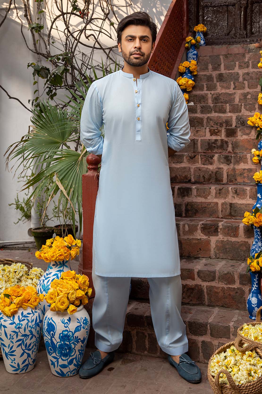 PM-1495 Suit Sky Blue