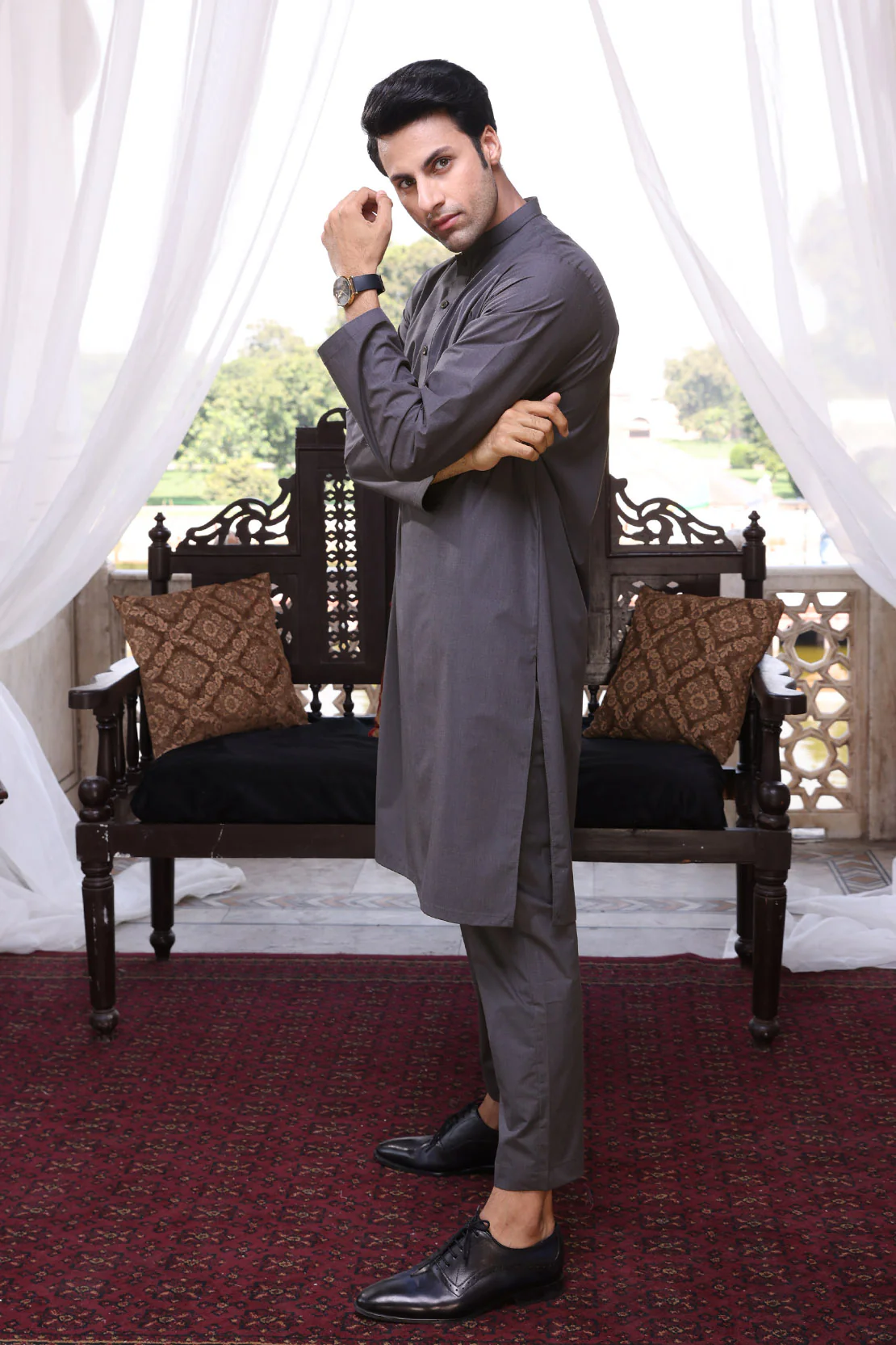 PM-1511 Suit Charcoal - Image 3