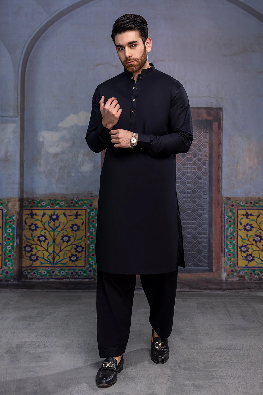 PM-1516 Suit Black - Image 5