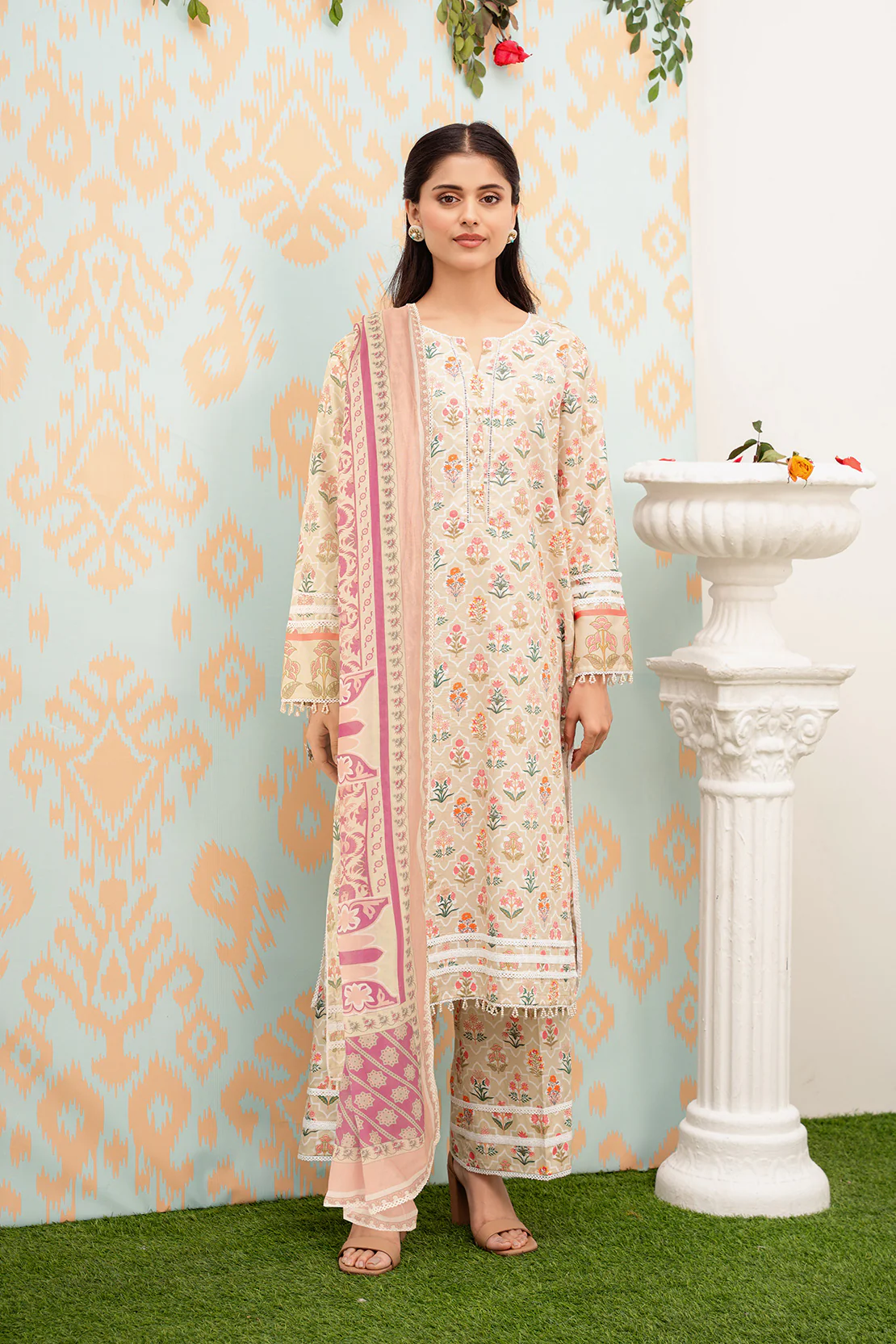 Printed - 3 Pc Lawn Suit