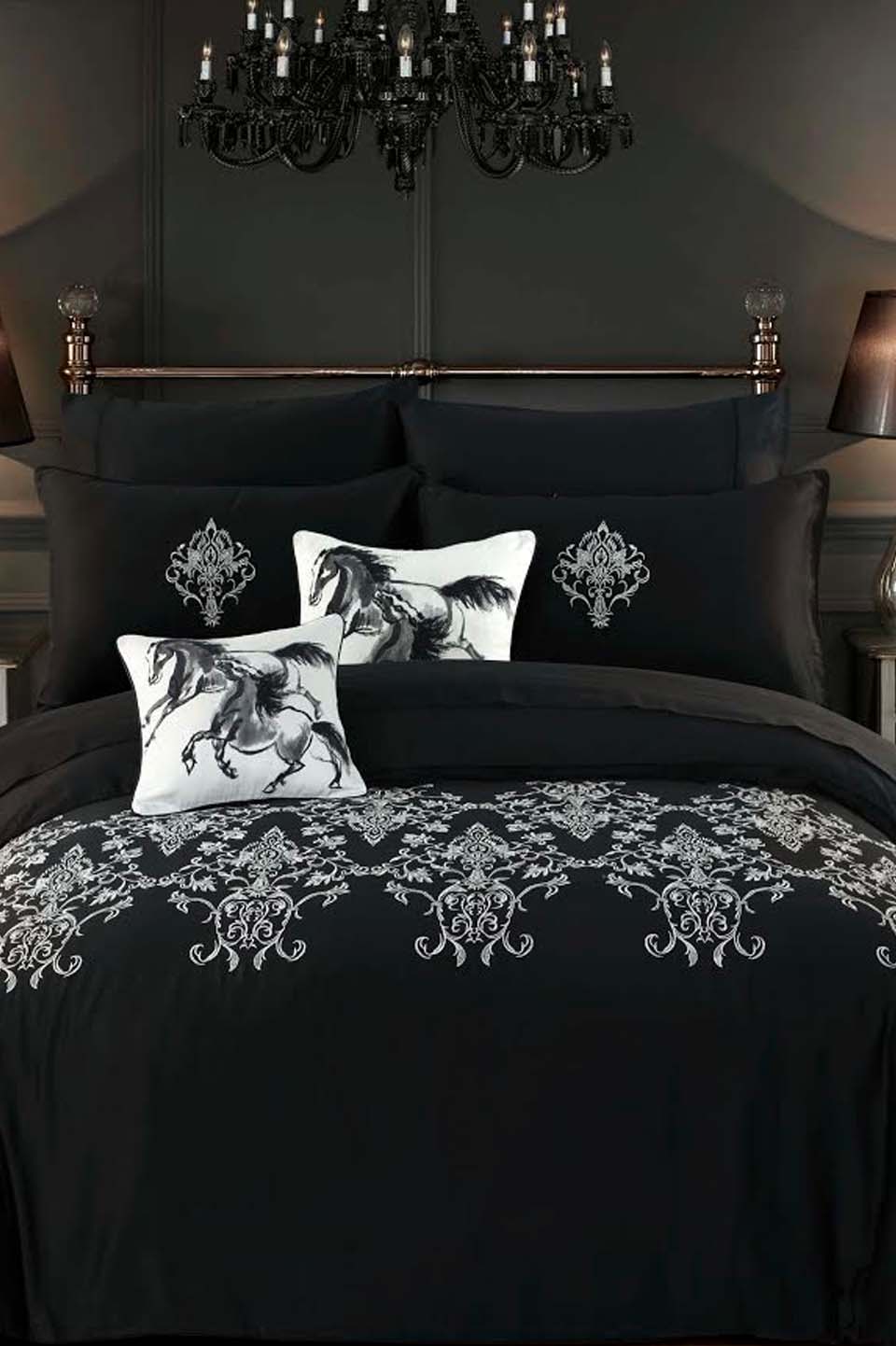 Embroidered Duvet Set