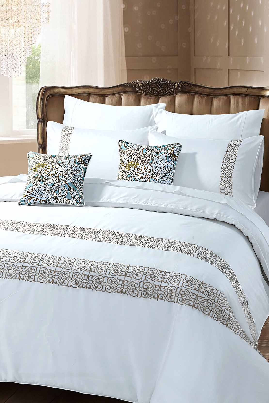 Embroidered Duvet Set