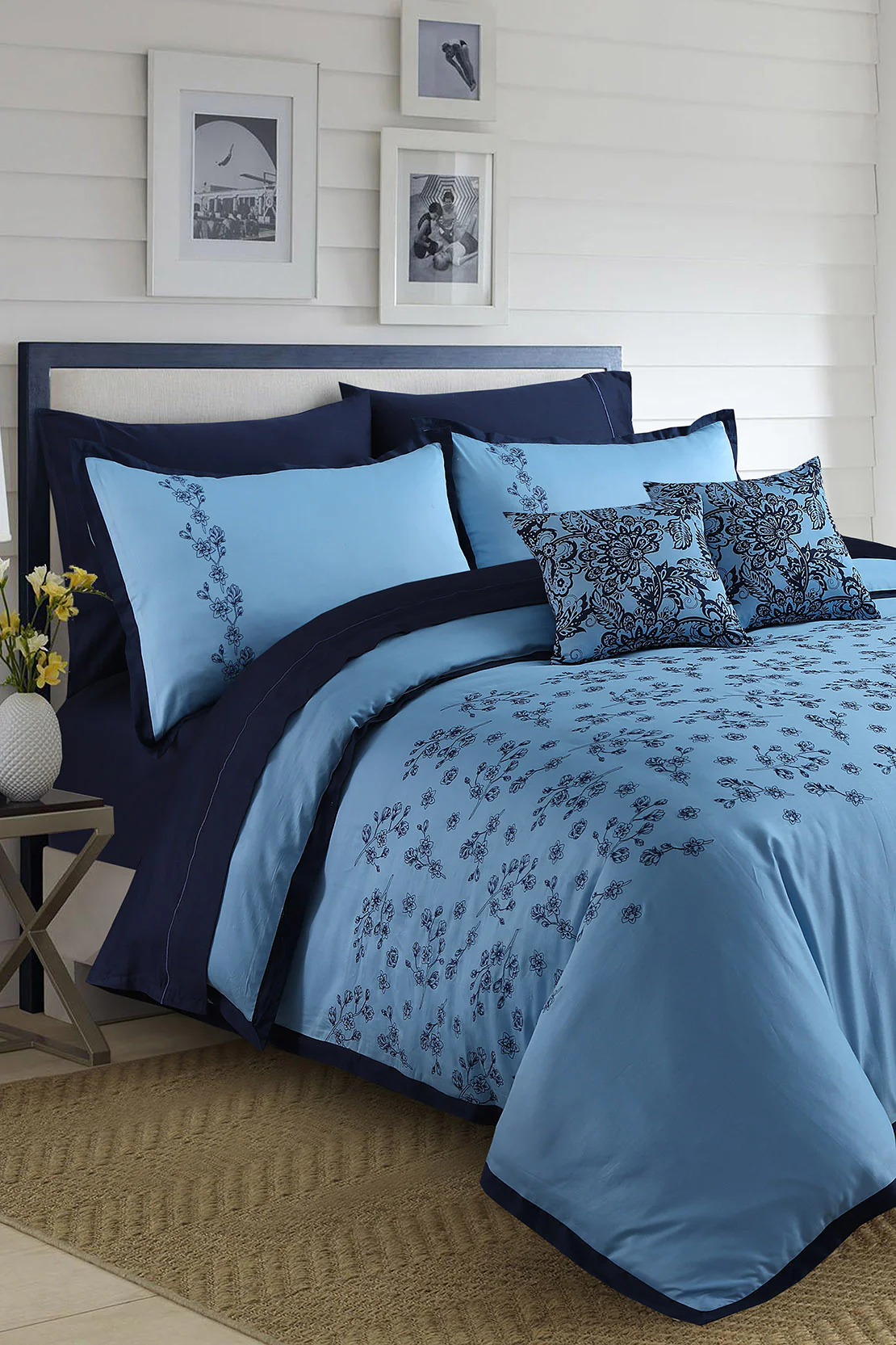 Embroidered Duvet Set